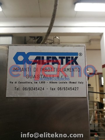 Linea di imbottigliamento – ALFATEK in vendita - foto 9