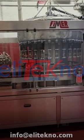 Linea di imbottigliamento FIMER – 4.000 bph in vendita - foto 1