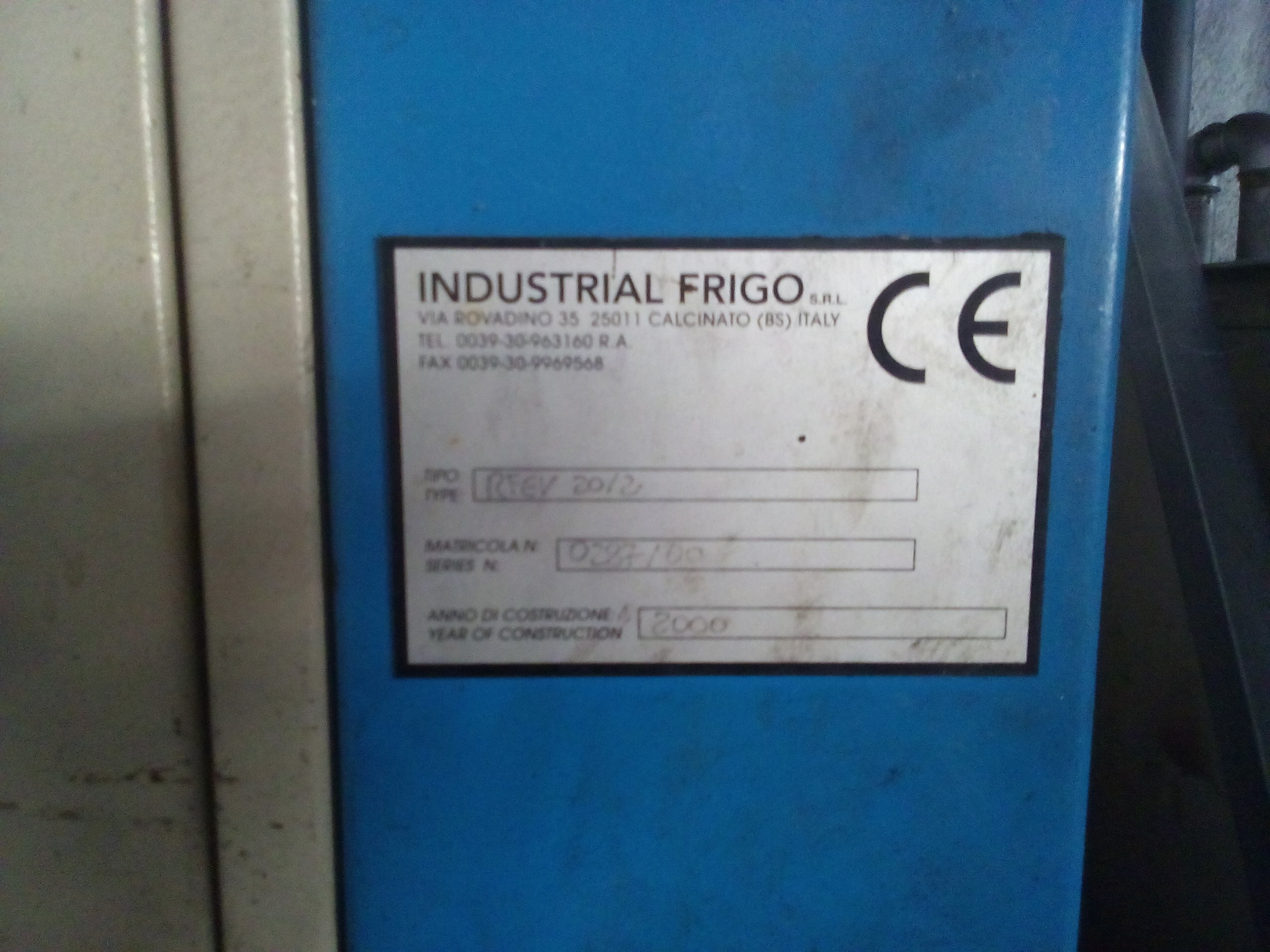 FRIGORIFERI INDUSTRIALI CHILLER  in vendita - foto 3