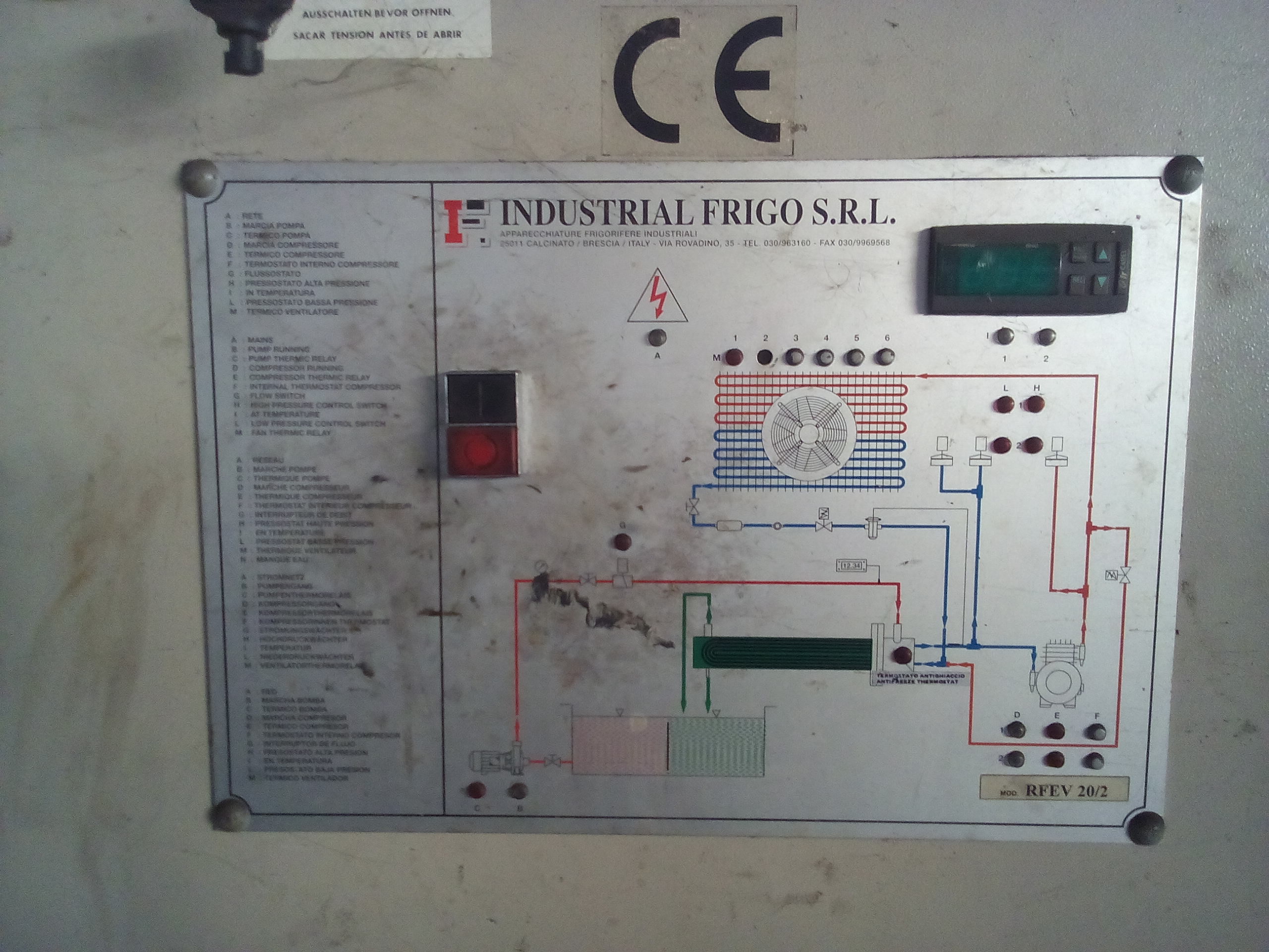 FRIGORIFERI INDUSTRIALI CHILLER  in vendita - foto 2
