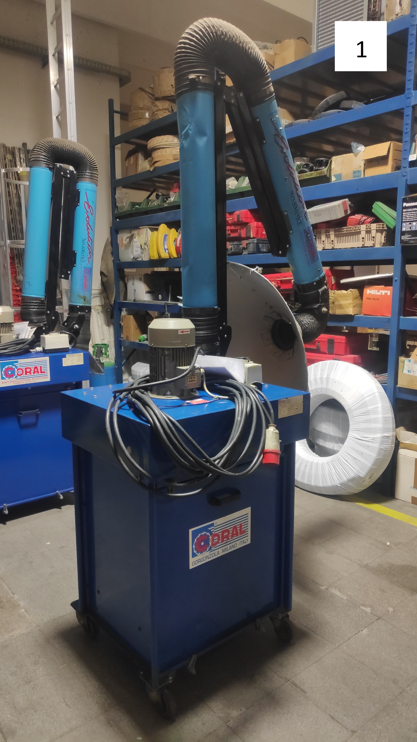 ASPIRATORI A CARRELLO CORAL MODELLO JETCLEAN in vendita - foto 4