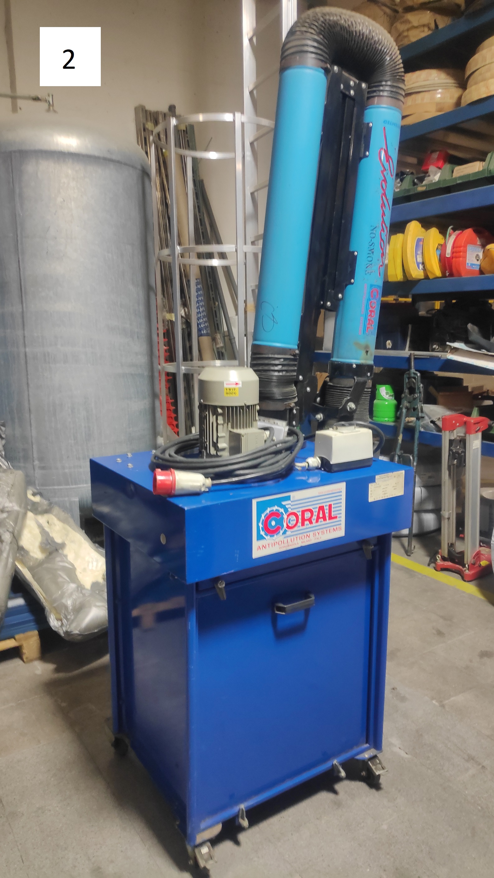 ASPIRATORI A CARRELLO CORAL MODELLO JETCLEAN in vendita - foto 2
