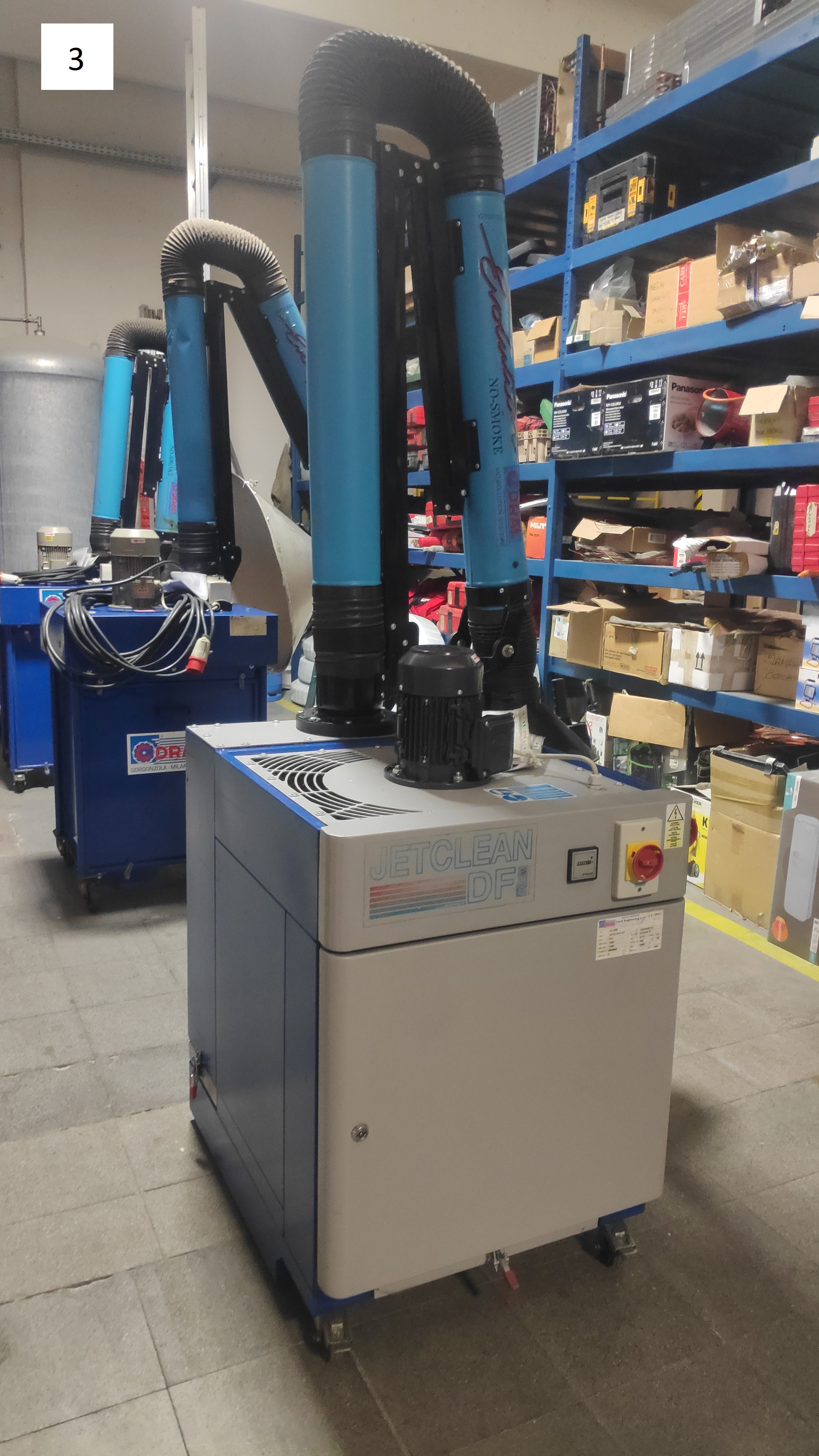ASPIRATORI A CARRELLO CORAL MODELLO JETCLEAN in vendita - foto 9