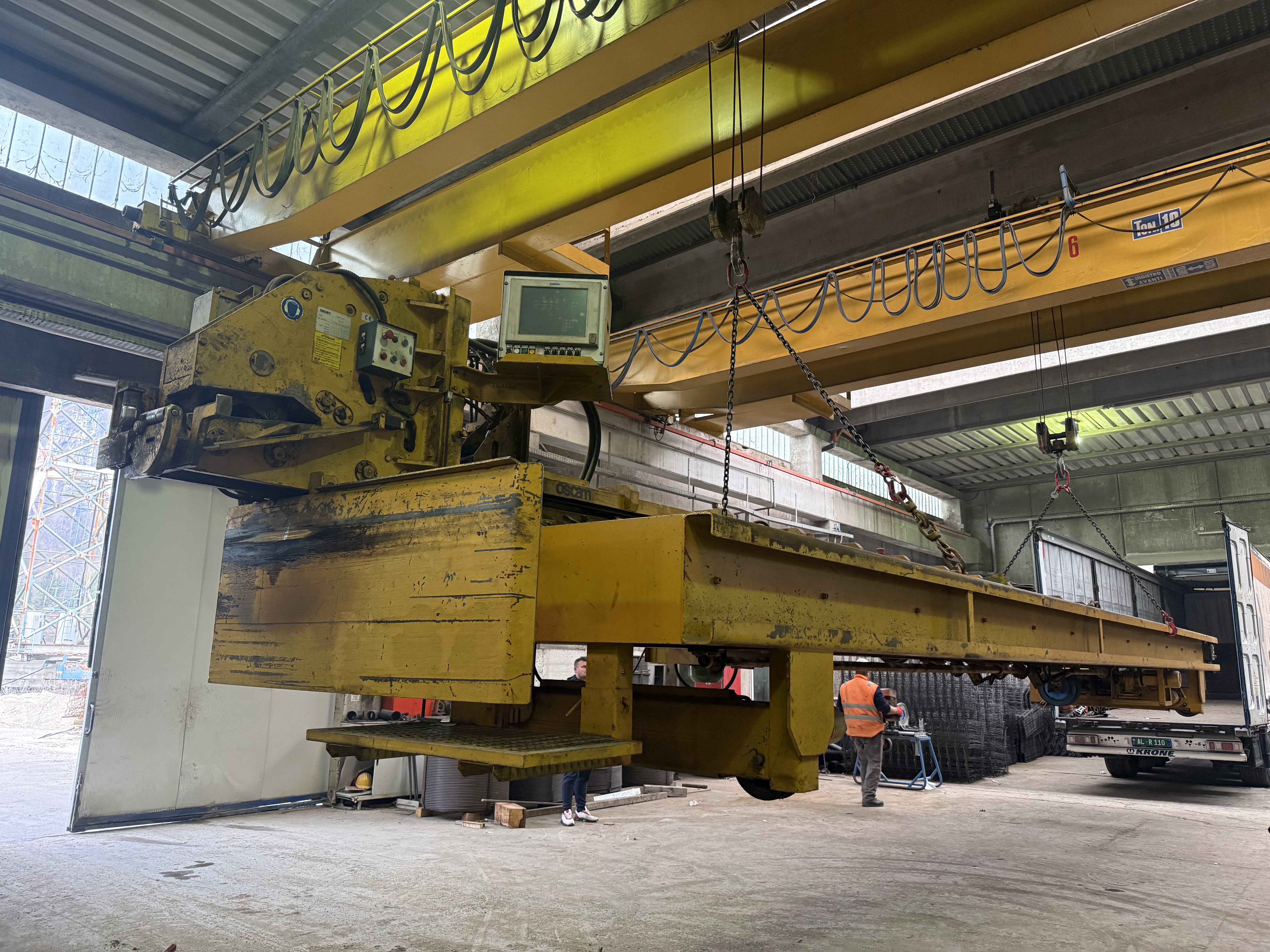 OSCAM HSEL 100 - 2001 CARRO TAGLIO BANCO TAGLIO CNC in vendita - foto 7