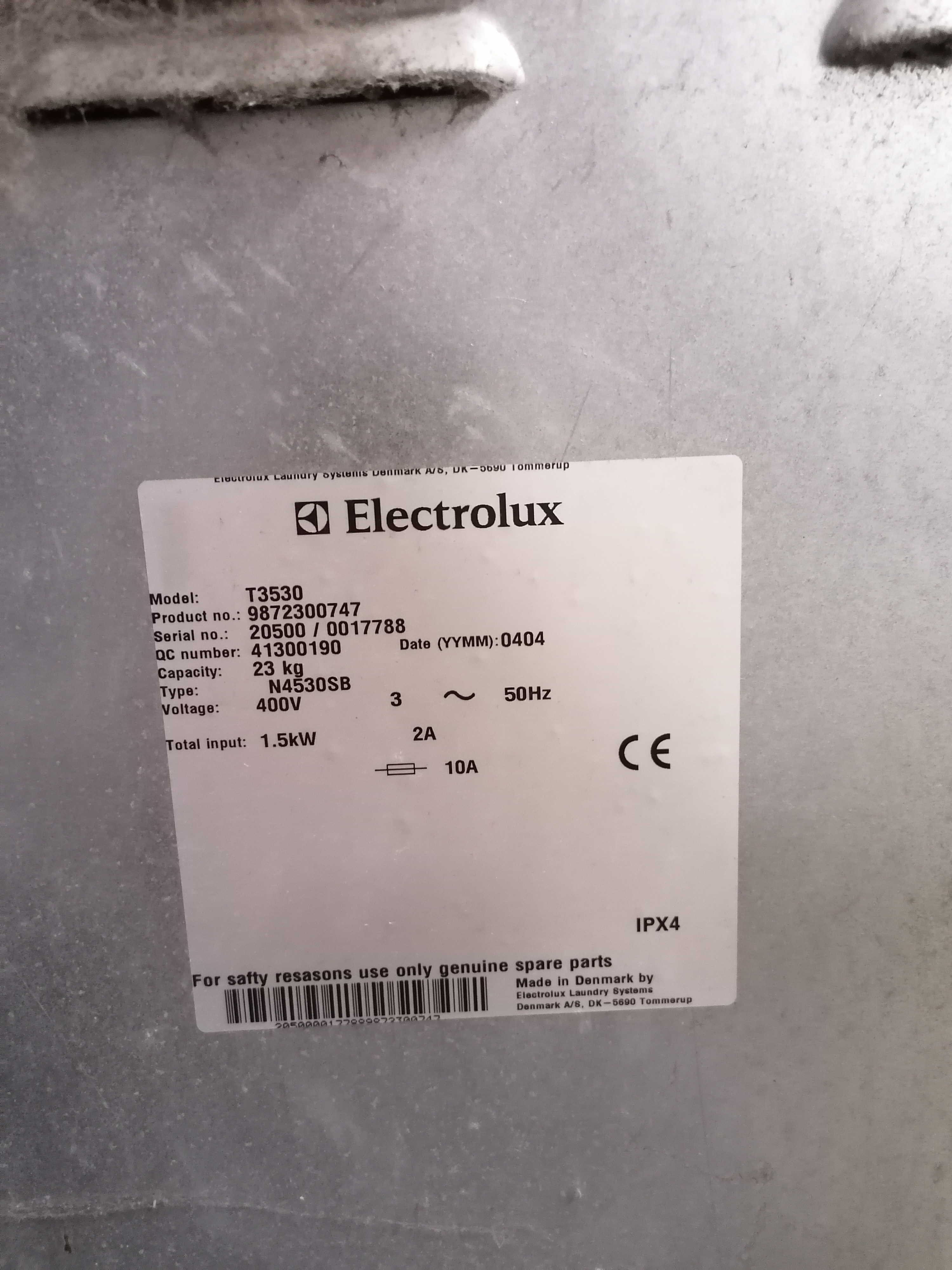 Asciugatrice Industriale Electrolux in vendita - foto 3