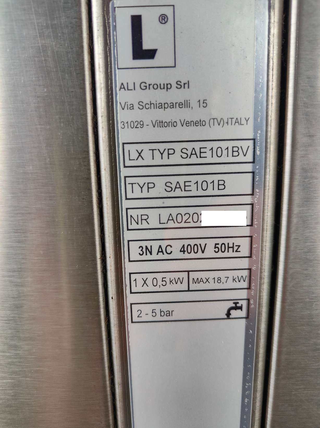 FORNO LAINOX SAPIENS 10 TEGLIE ANNO 2023 in vendita - foto 5