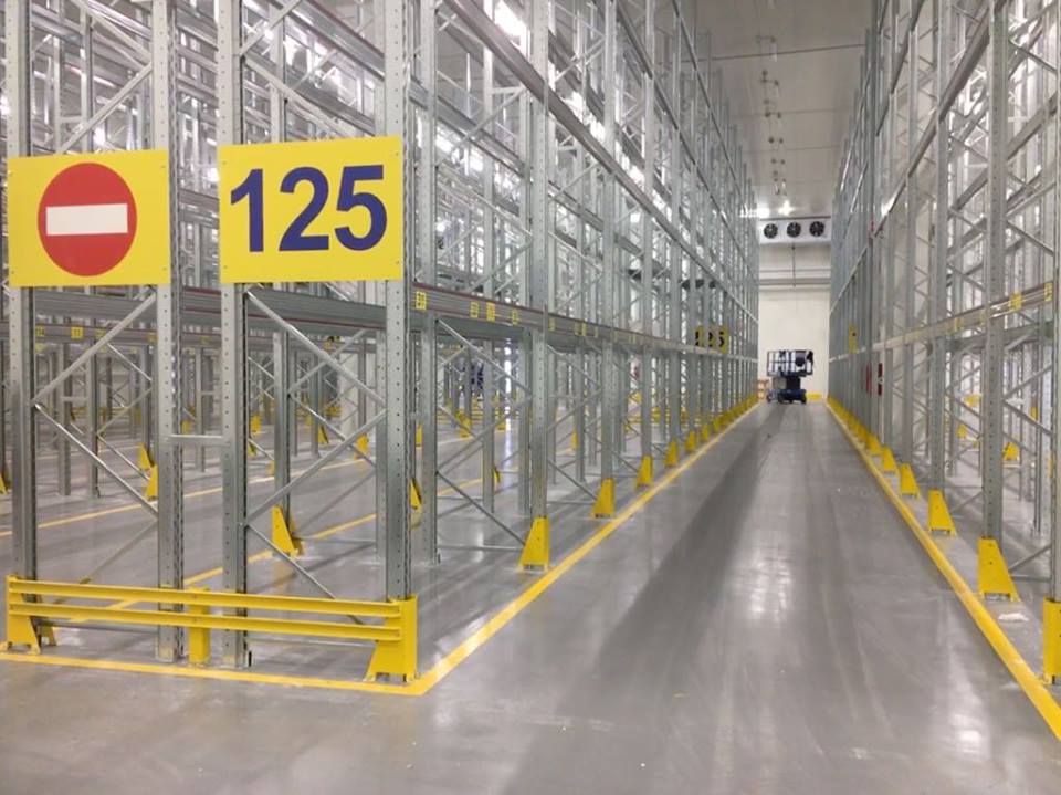 SCAFFALATURE INDUSTRIALI PORTAPALLET USATE – DALMINE LS in vendita - foto 5