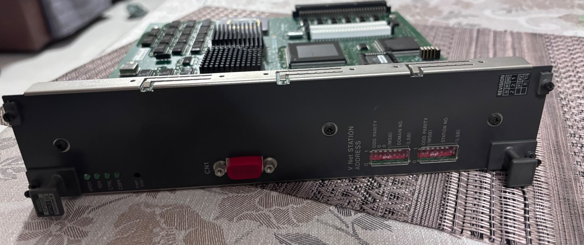 Scheda Madre Modulo Processore Yokogawa CP333D  in vendita - foto 2