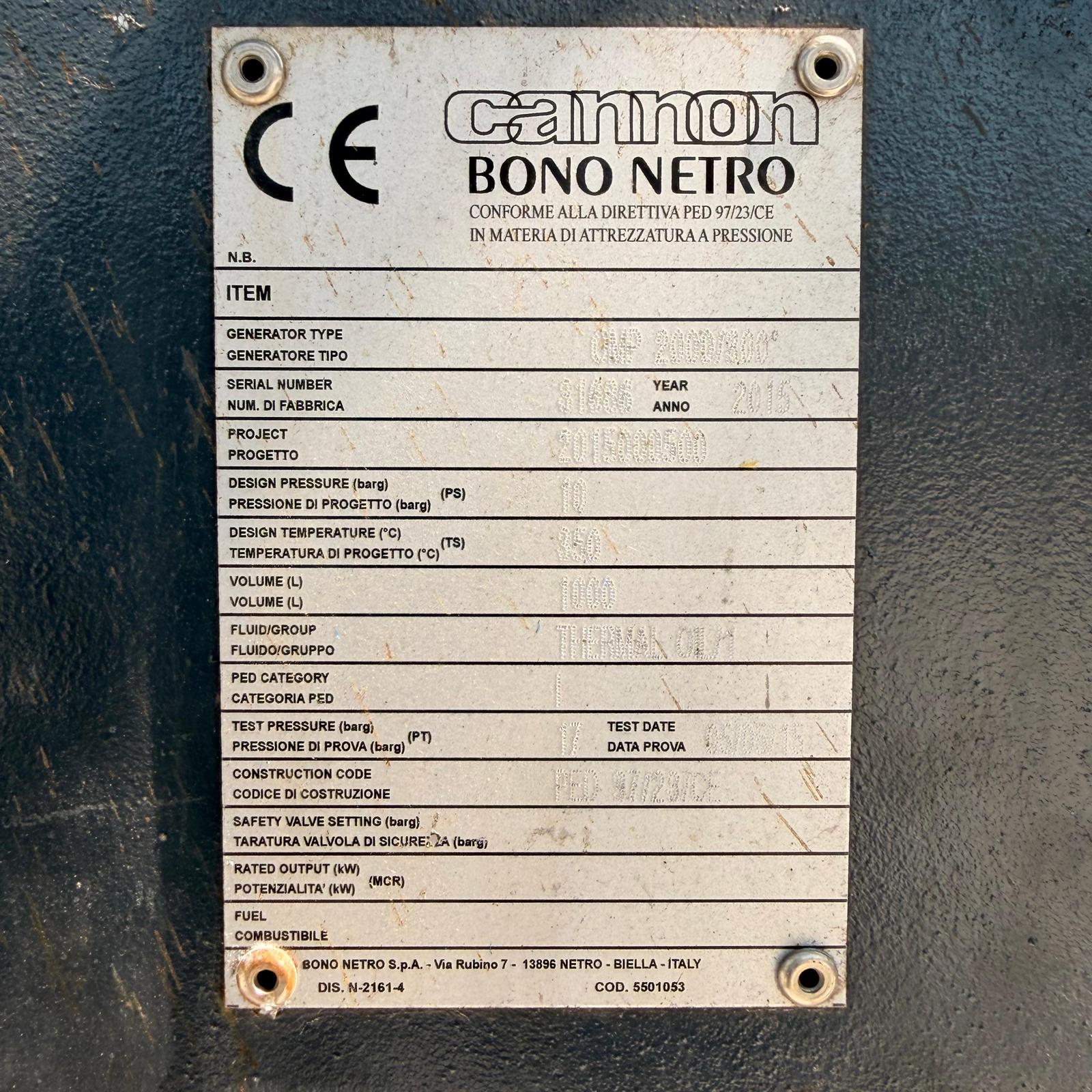 Caldaie ad olio diatermico OMP 2000 BONO ENERGIA in vendita - foto 9