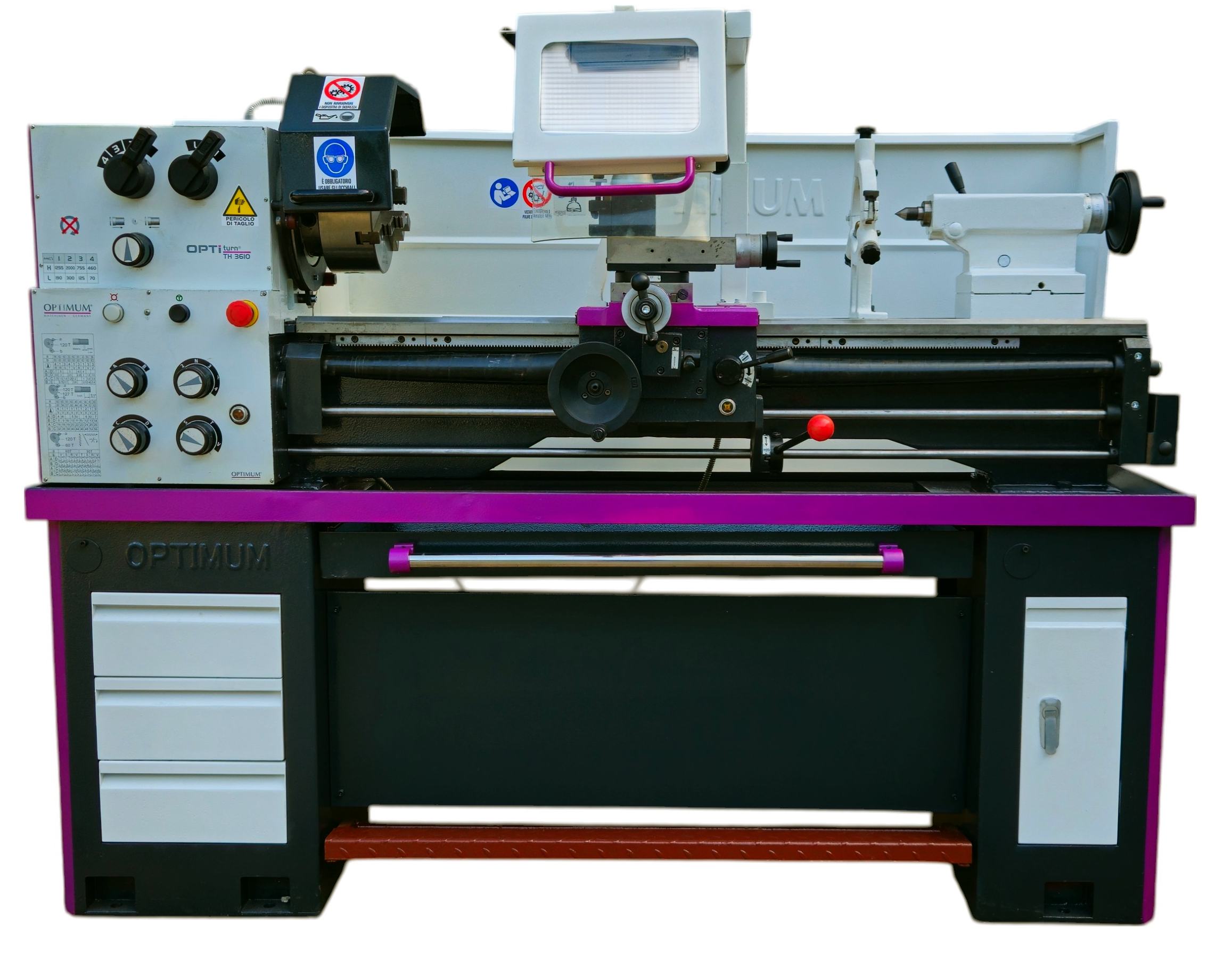 TORNIO PARALLELO OPTIMUM TH 3610 D 360 X 1000 CE 400V in vendita - foto 1