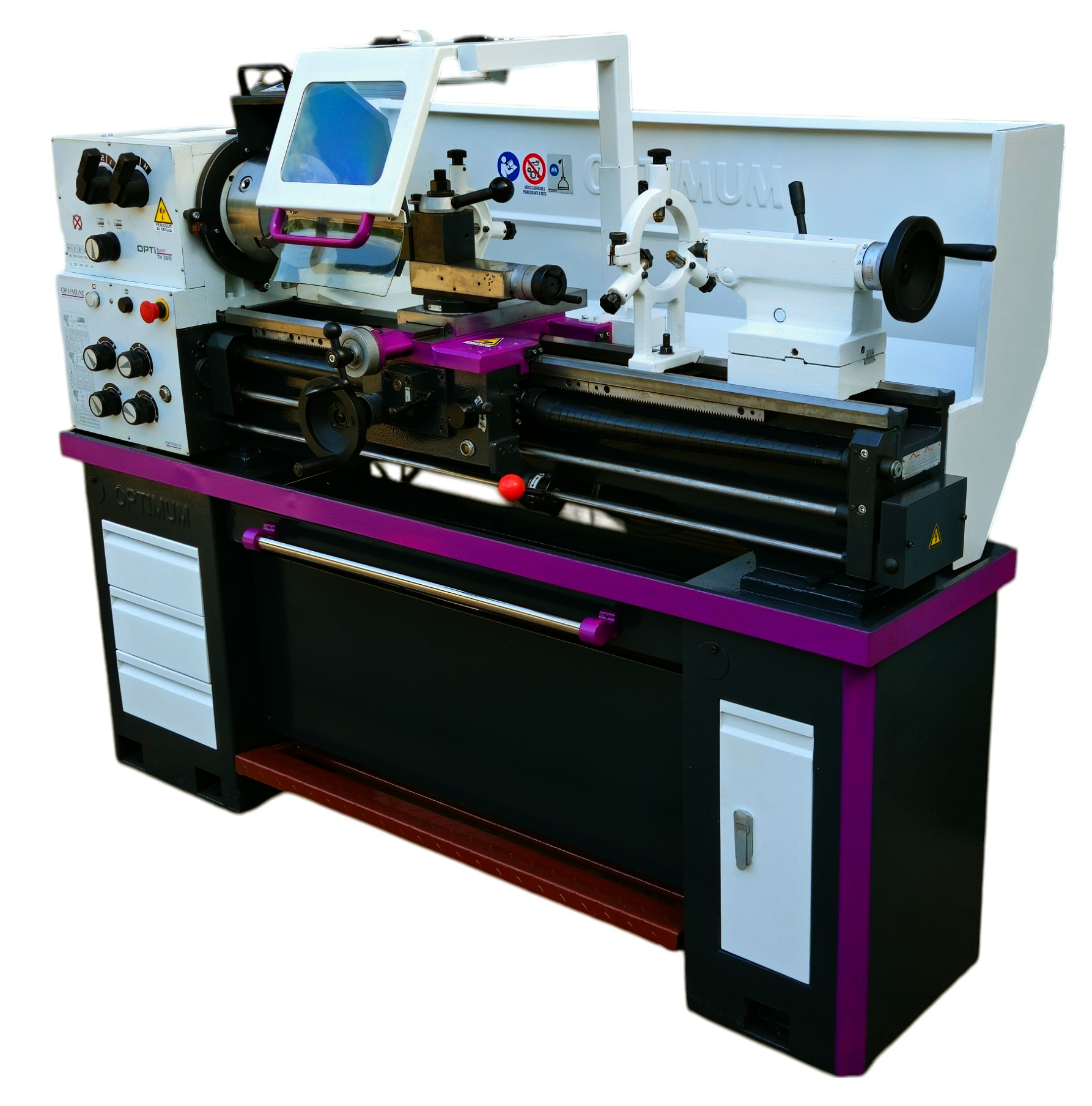 TORNIO PARALLELO OPTIMUM TH 3610 D 360 X 1000 CE 400V in vendita - foto 3