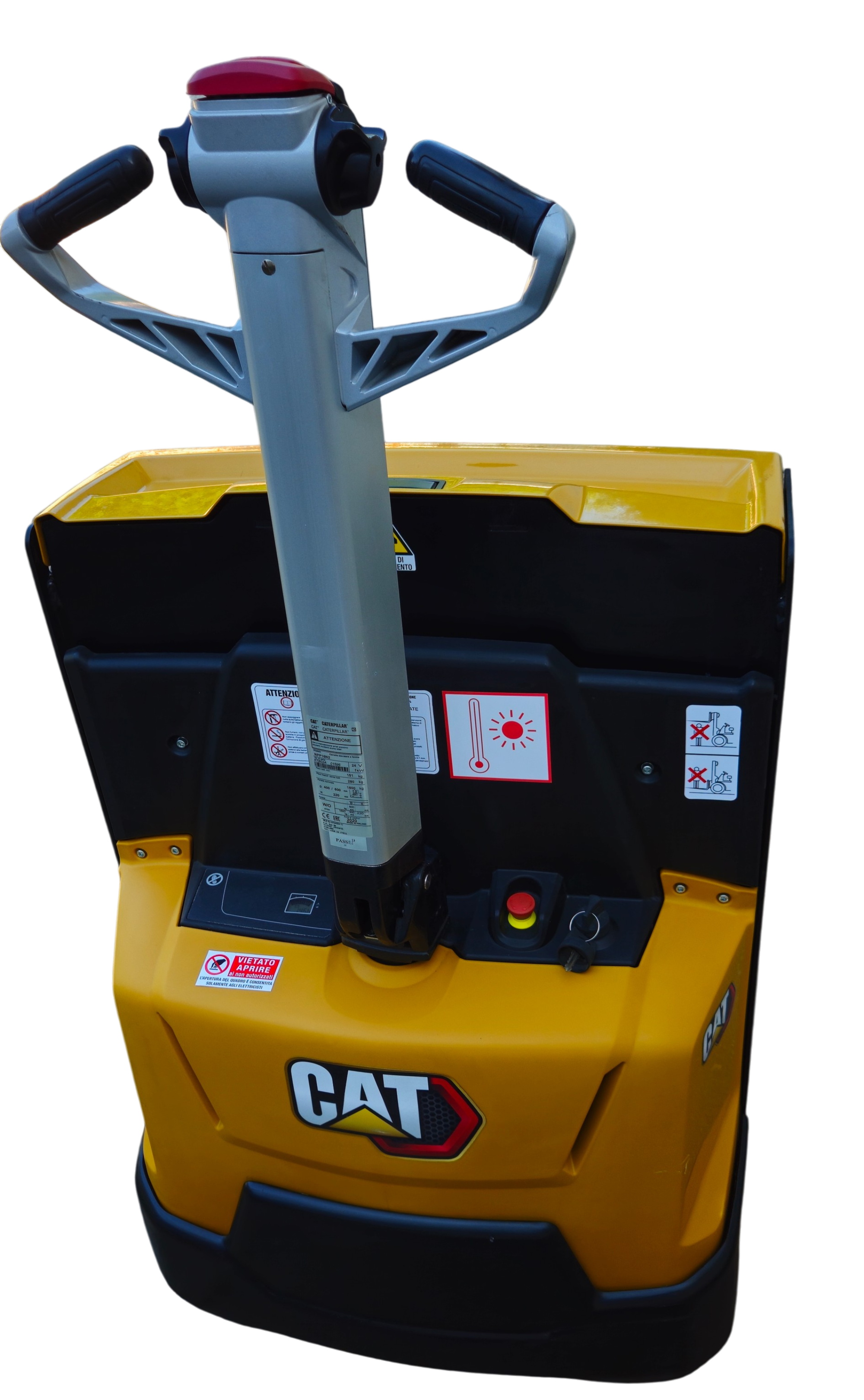 Transpallet elettrico sollevatore batteria 1600 kg CAT in vendita - foto 4