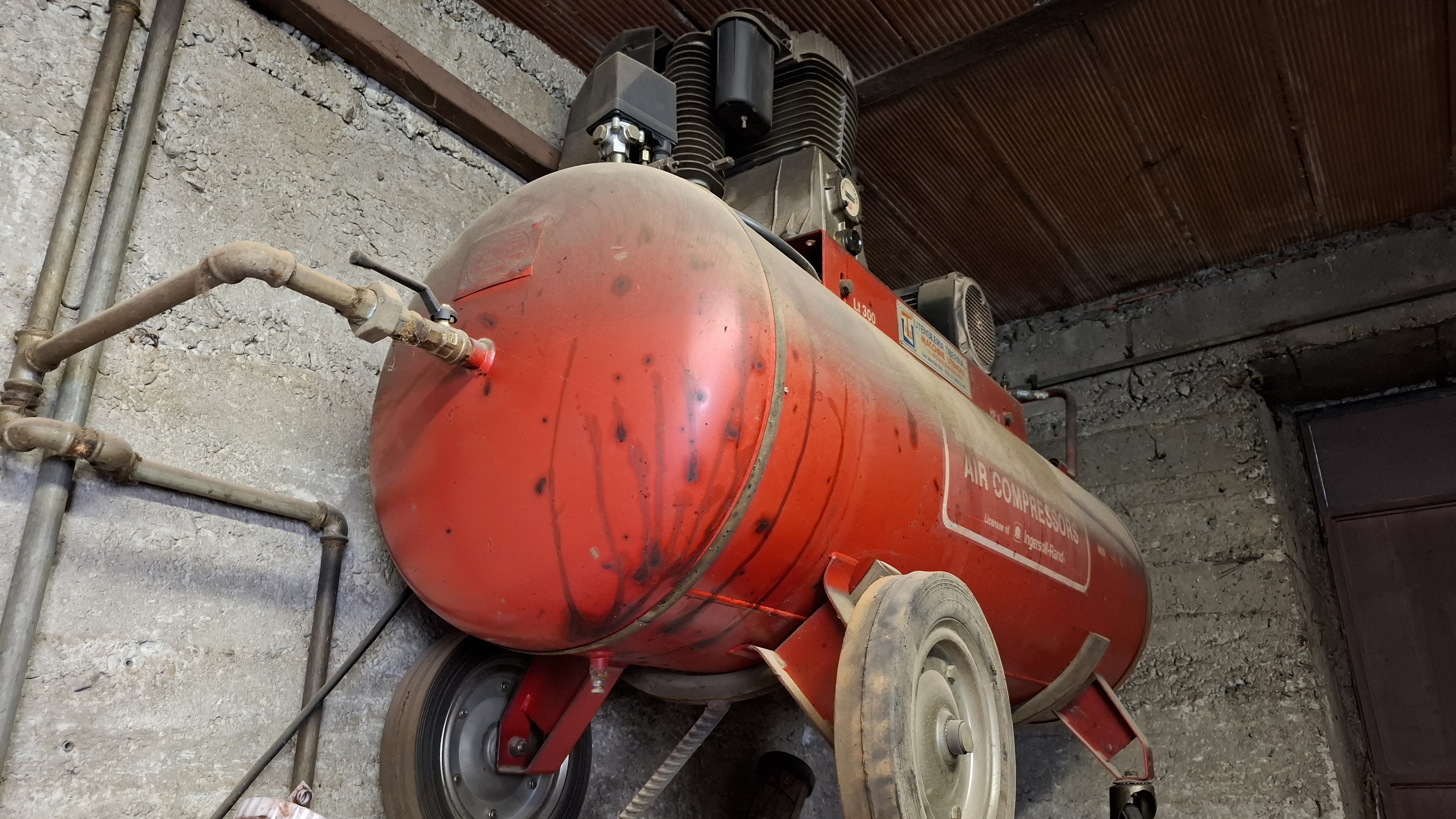 Compressore 300l HP4 bicilindro MECAIR Ingersoll-Rand in vendita - foto 2