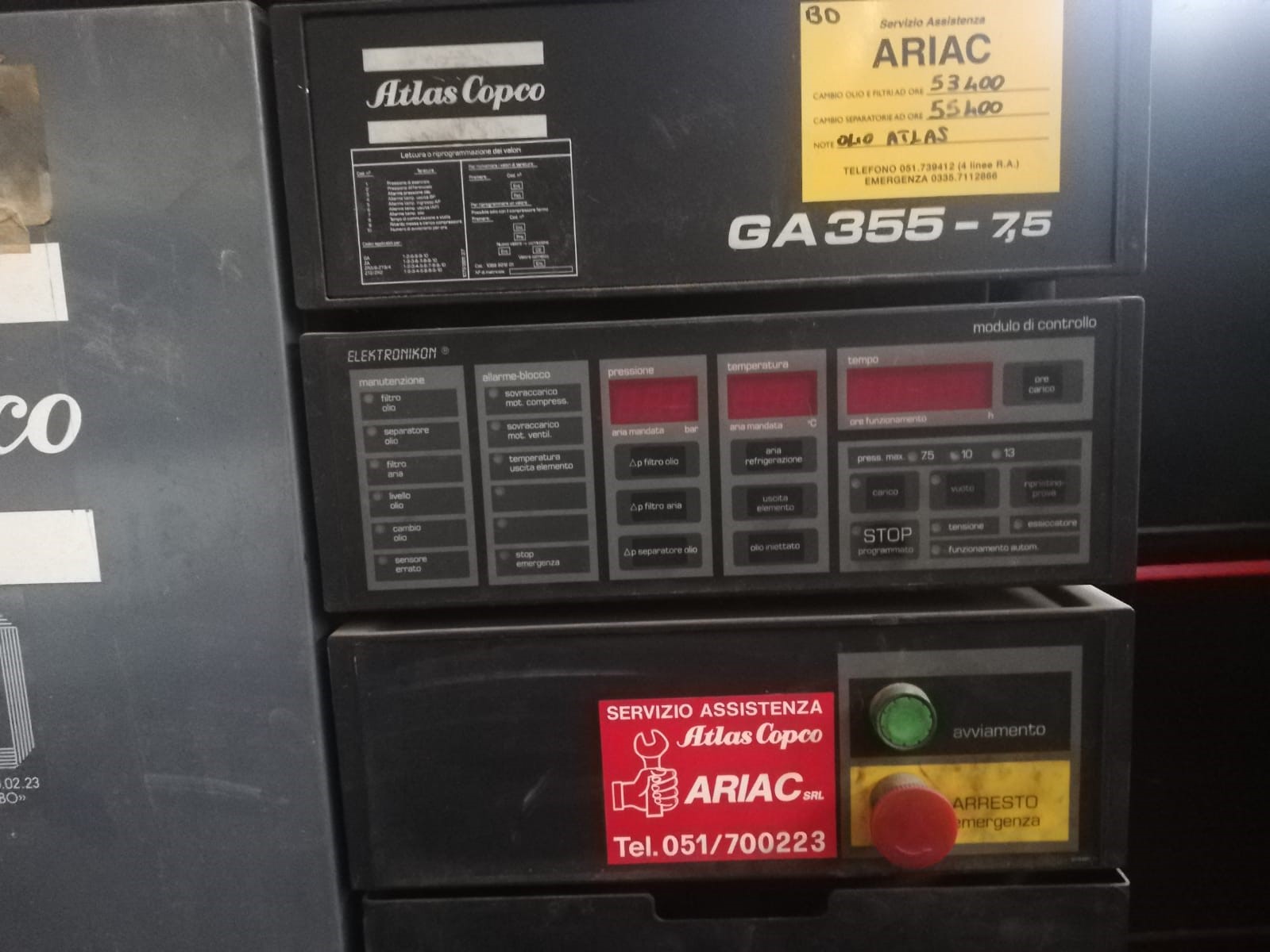 COMPRESSORE ATLAS COPCO GA 355 in vendita - foto 2