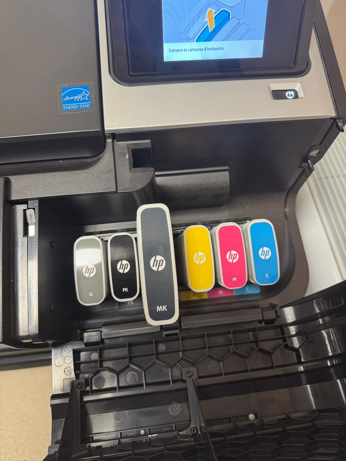 Plotter hp design jet t 1700 + kit cartucce in vendita - foto 4