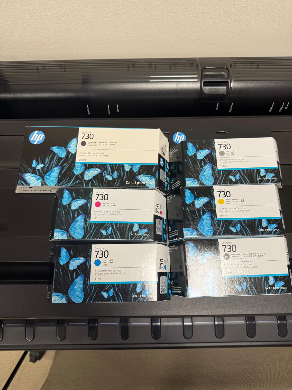 Plotter hp design jet t 1700 + kit cartucce in vendita - foto 2