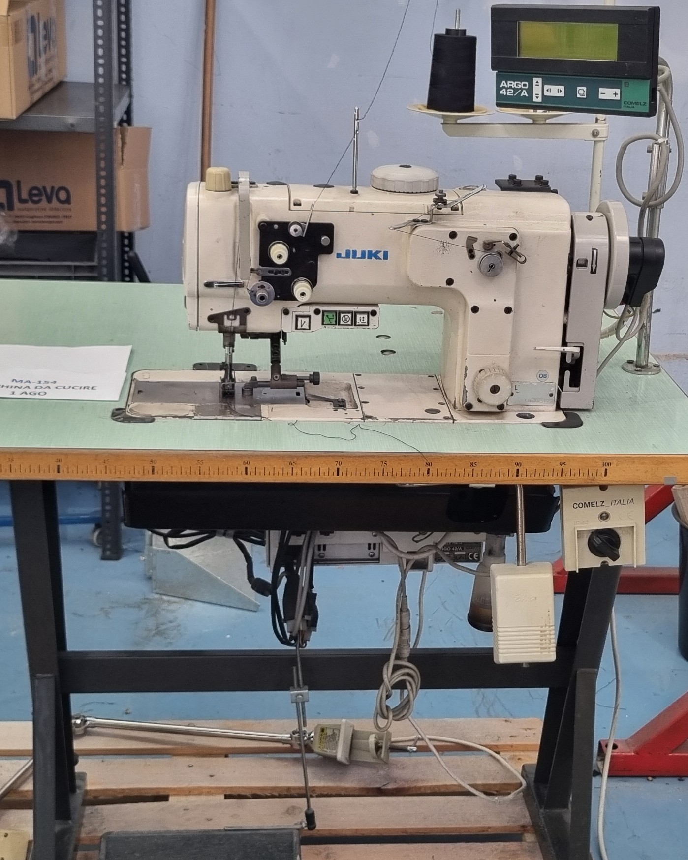 MACCHINA CUCIRE JUKI 1 AGO MOD.LU2210N6 in vendita - foto 1