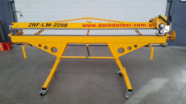 Piegatrice ZRF-LM 2250/1,0 mm Dachdecker  in vendita - foto 2