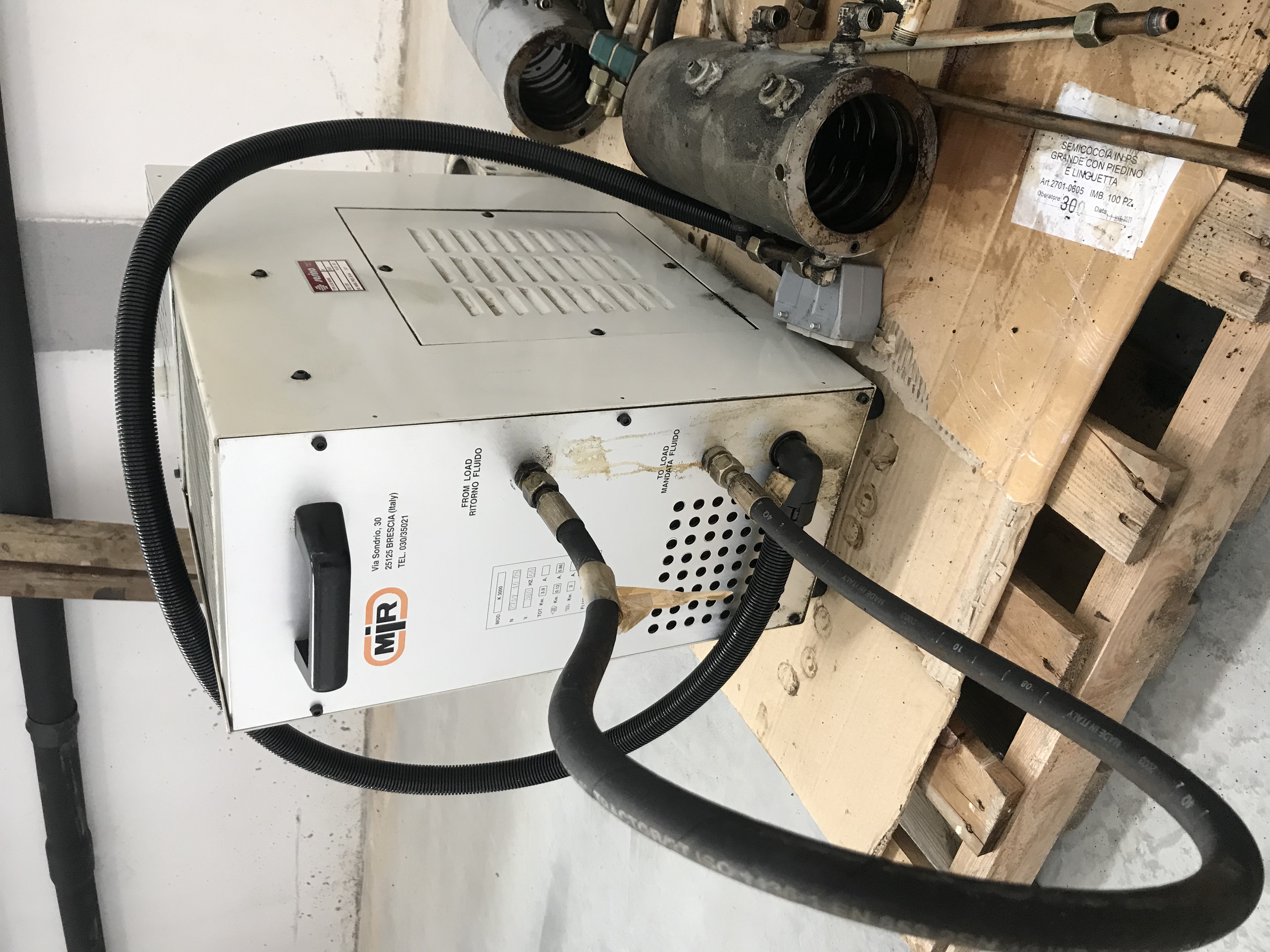 Kit termoindurente mod. k3000 per pressa Mir in vendita - foto 4