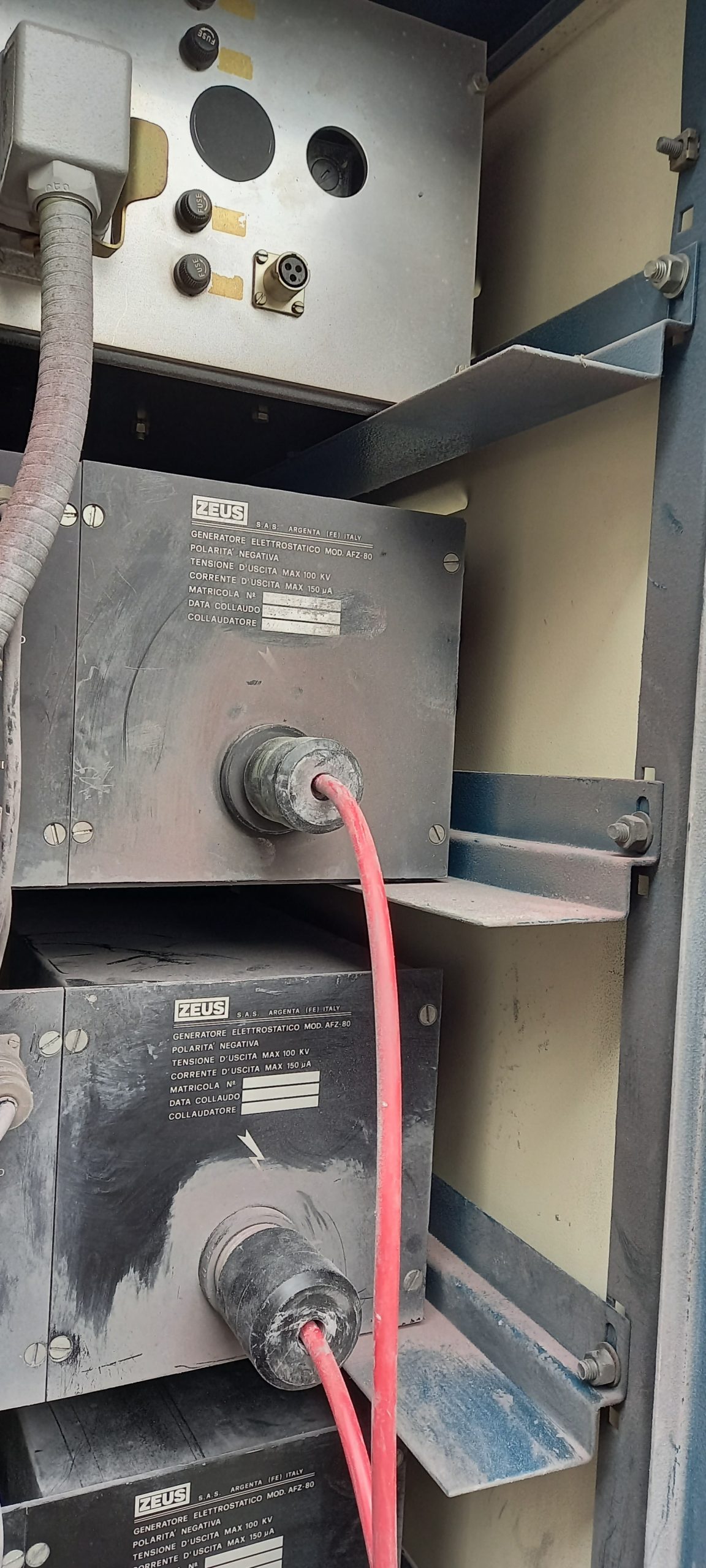 4 Generatori Elettrostatici Verniciatura ZEUS AFZ 80 in vendita - foto 11