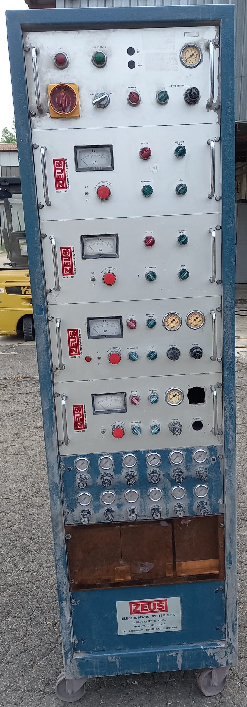 4 Generatori Elettrostatici Verniciatura ZEUS AFZ 80 in vendita - foto 8