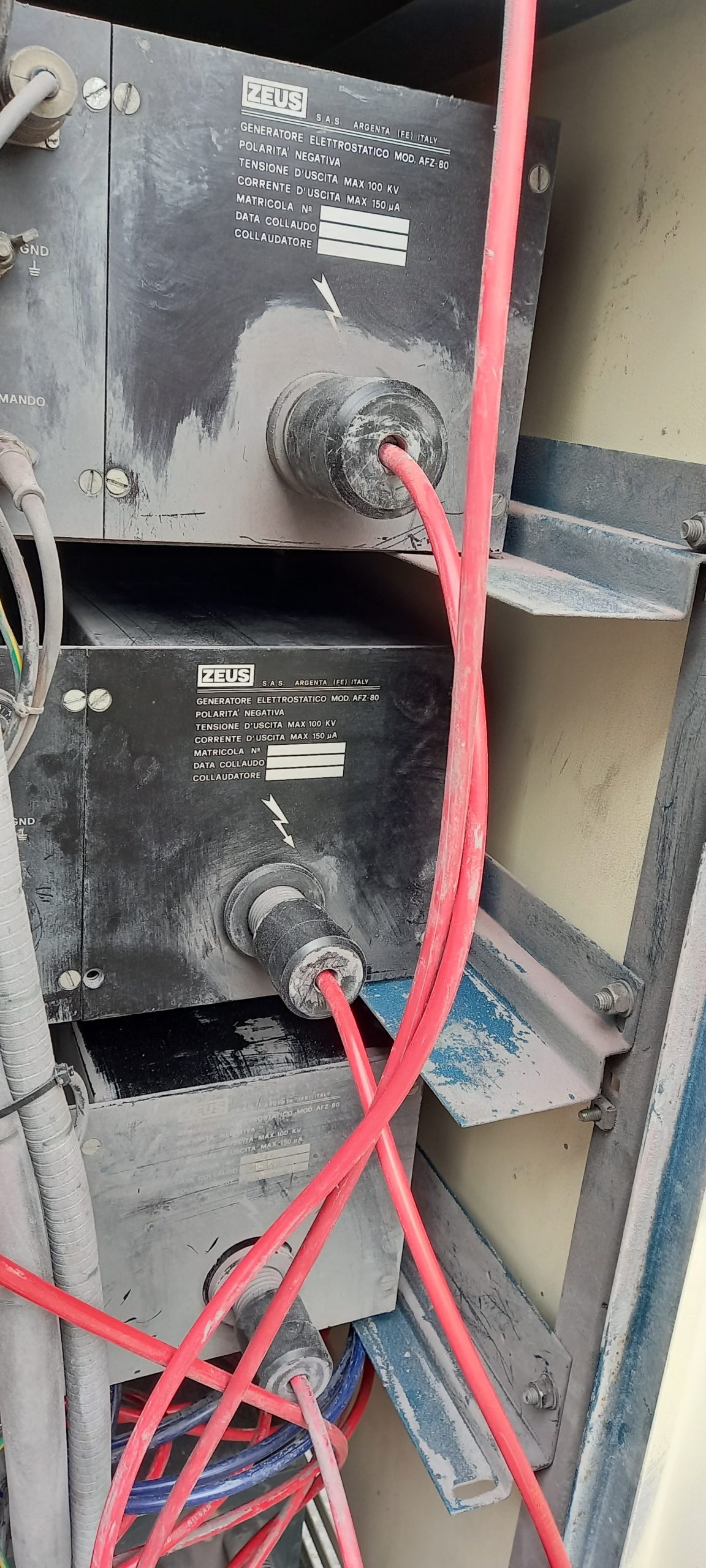 4 Generatori Elettrostatici Verniciatura ZEUS AFZ 80 in vendita - foto 7
