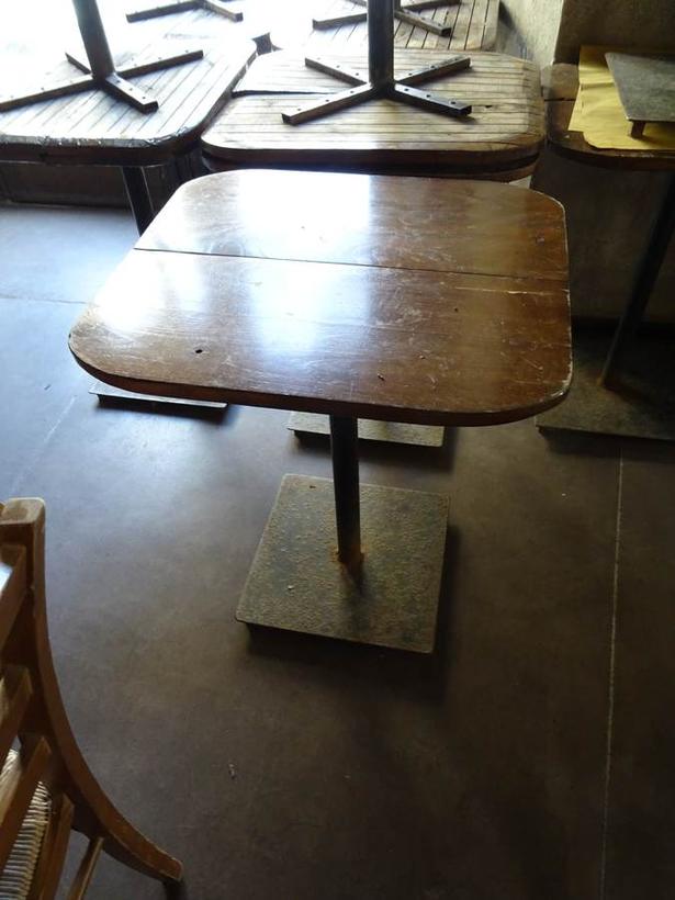 12 Tavolini bar legno massello e ferro lotto unico in vendita - foto 2
