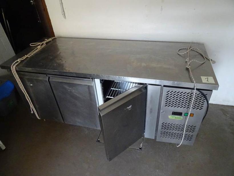 Banco frigo inox 3 porte Forcar testato funzionante in vendita - foto 2