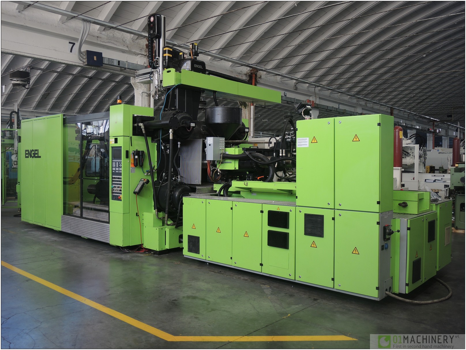 Pressa a iniezione usata ENGEL DUO 1350/800 In 7493 in vendita - foto 2