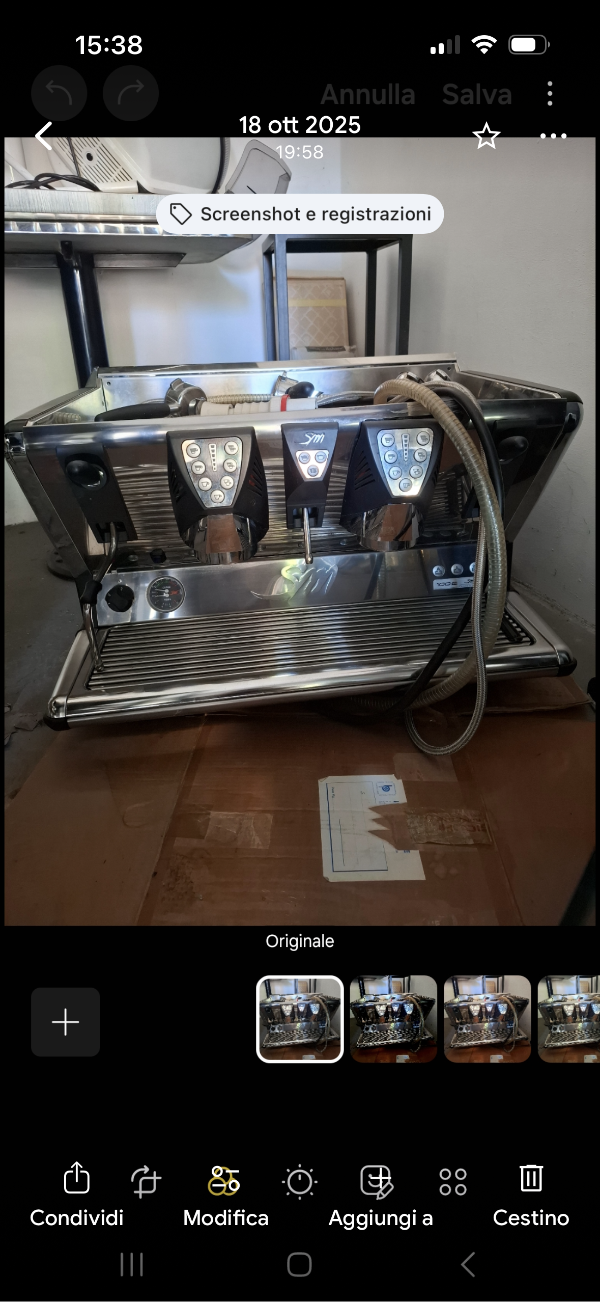 Macchina caffè da Bar in vendita - foto 1