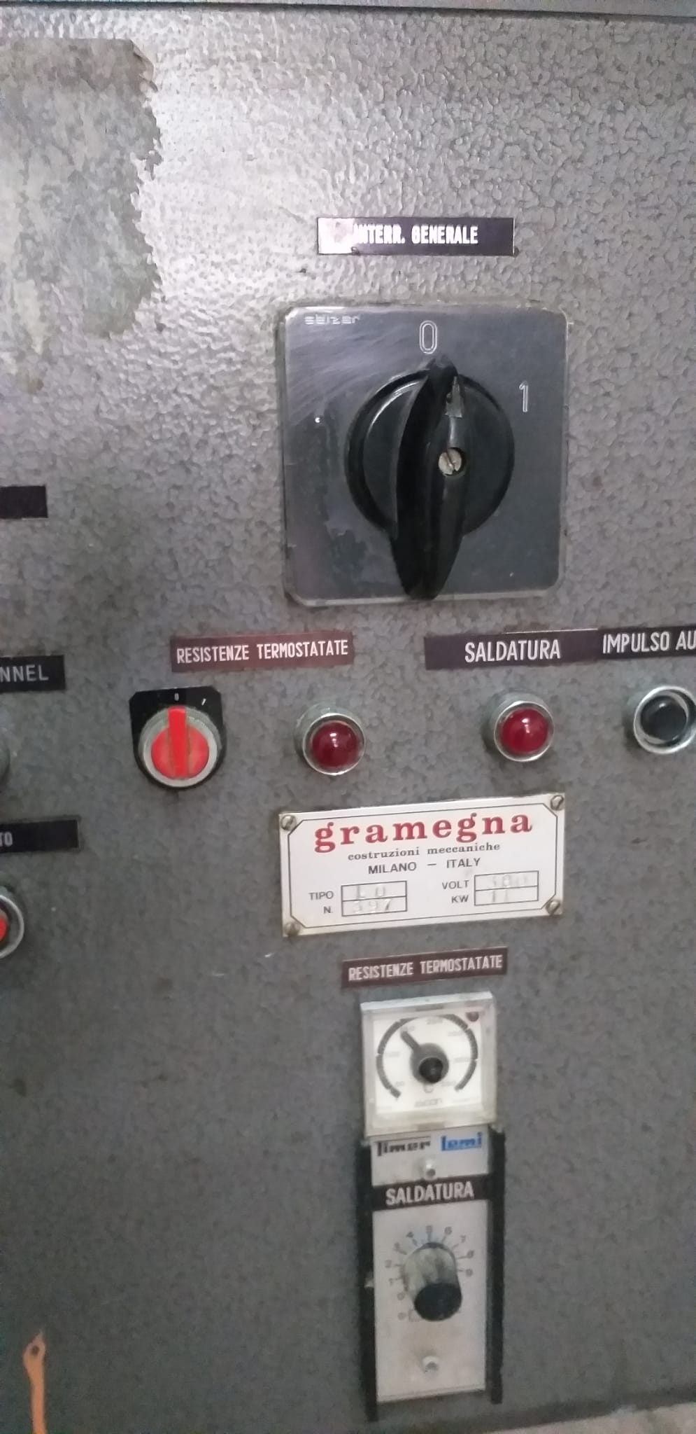 FARDELLATRICE GRAMEGNA CON TUNNEL DI RETRAZIONE in vendita - foto 3