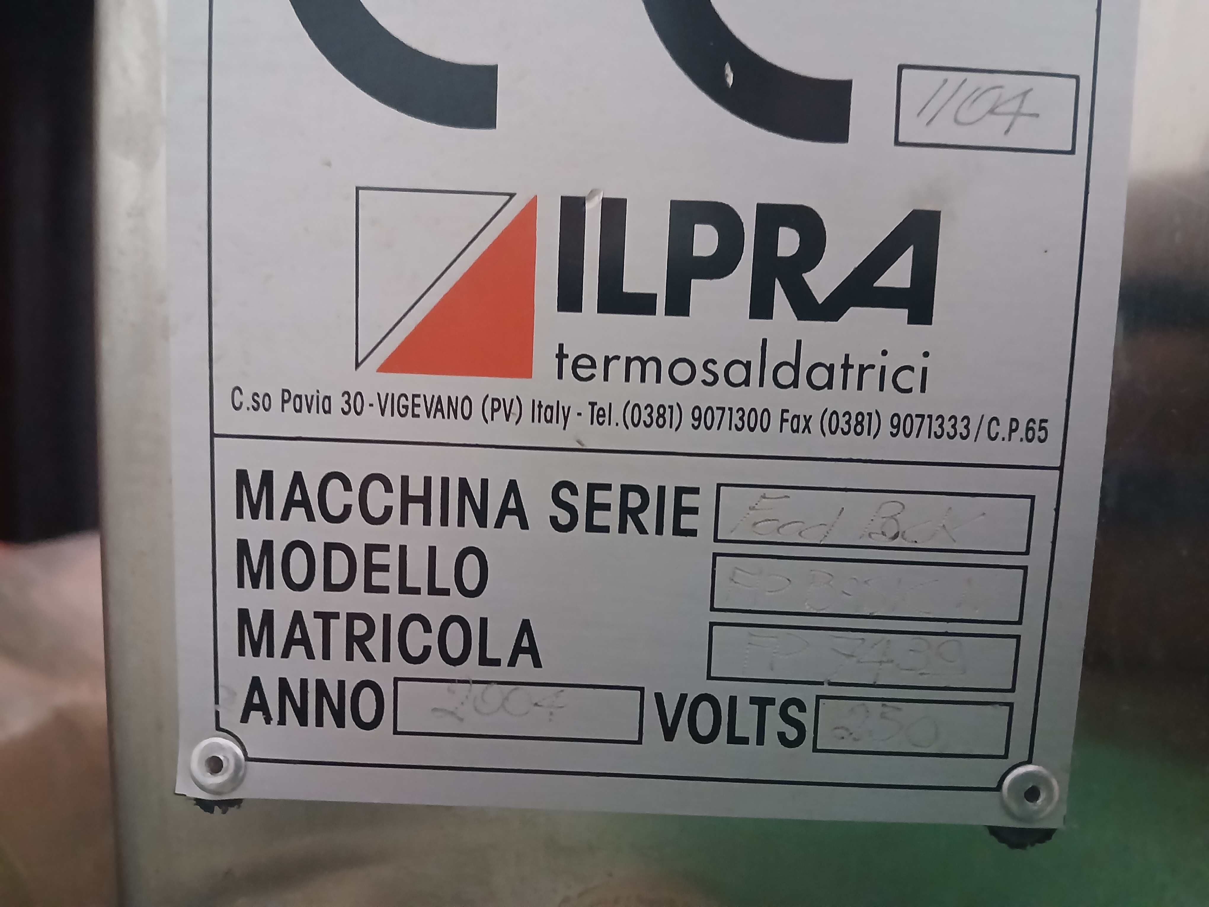 Termosigillatrice semiautomatica ILPRA in vendita - foto 5