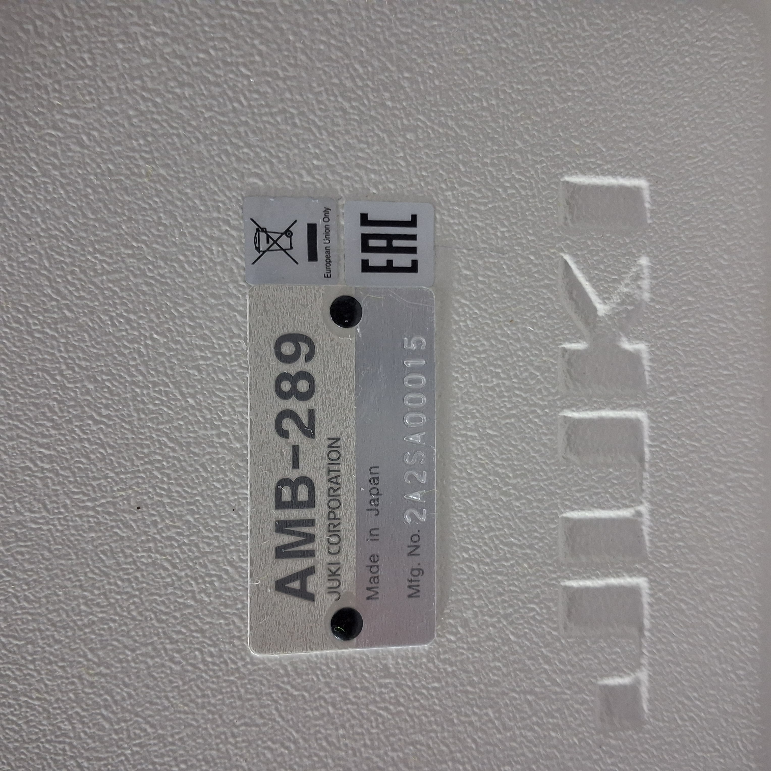 Vendo attaccabottoni juki AMB 289 in vendita - foto 3