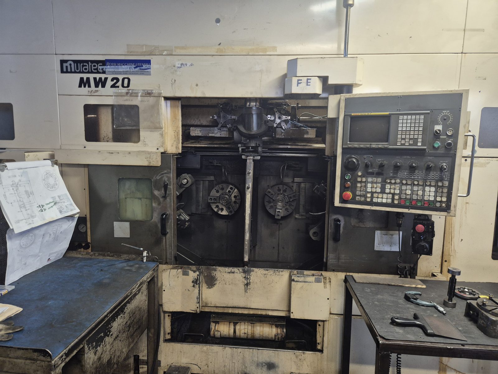 Muratec MW20 ×3 · 1997 - Tornio CNC bimandrino usato in vendita - foto 2