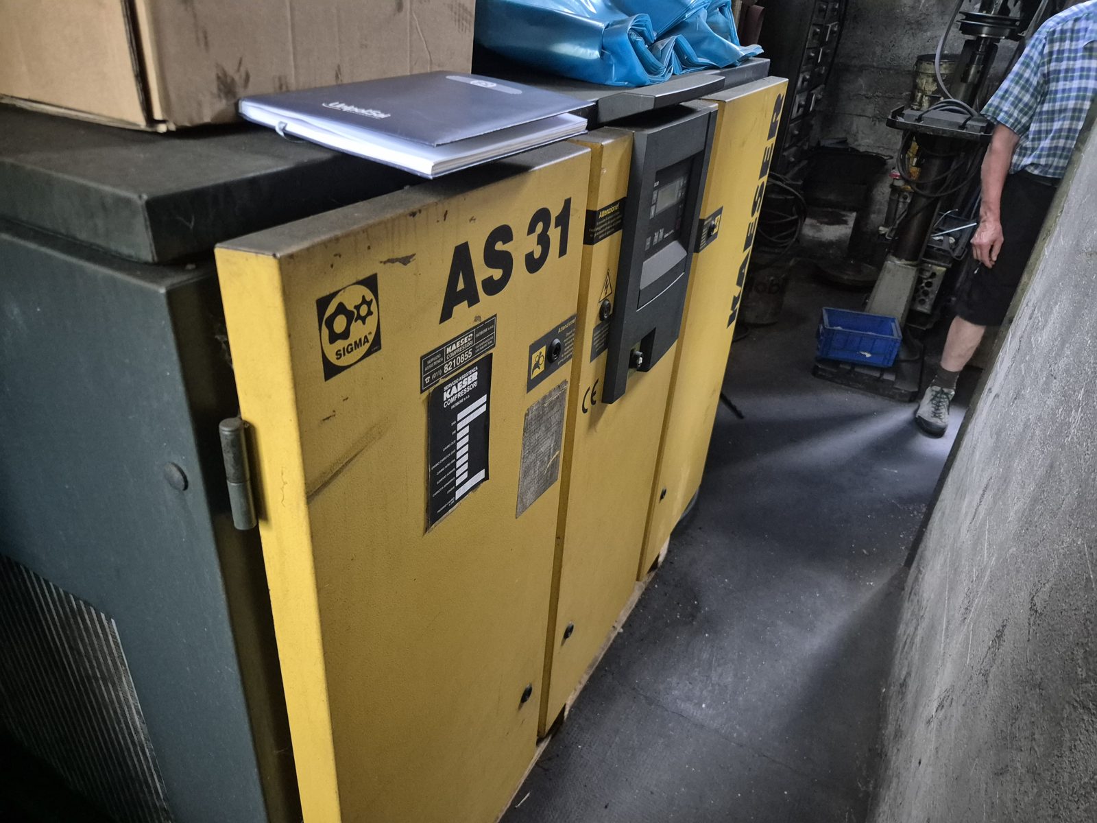Kaeser AS 31 + essiccatore · 2000 - Compressore usato in vendita - foto 1