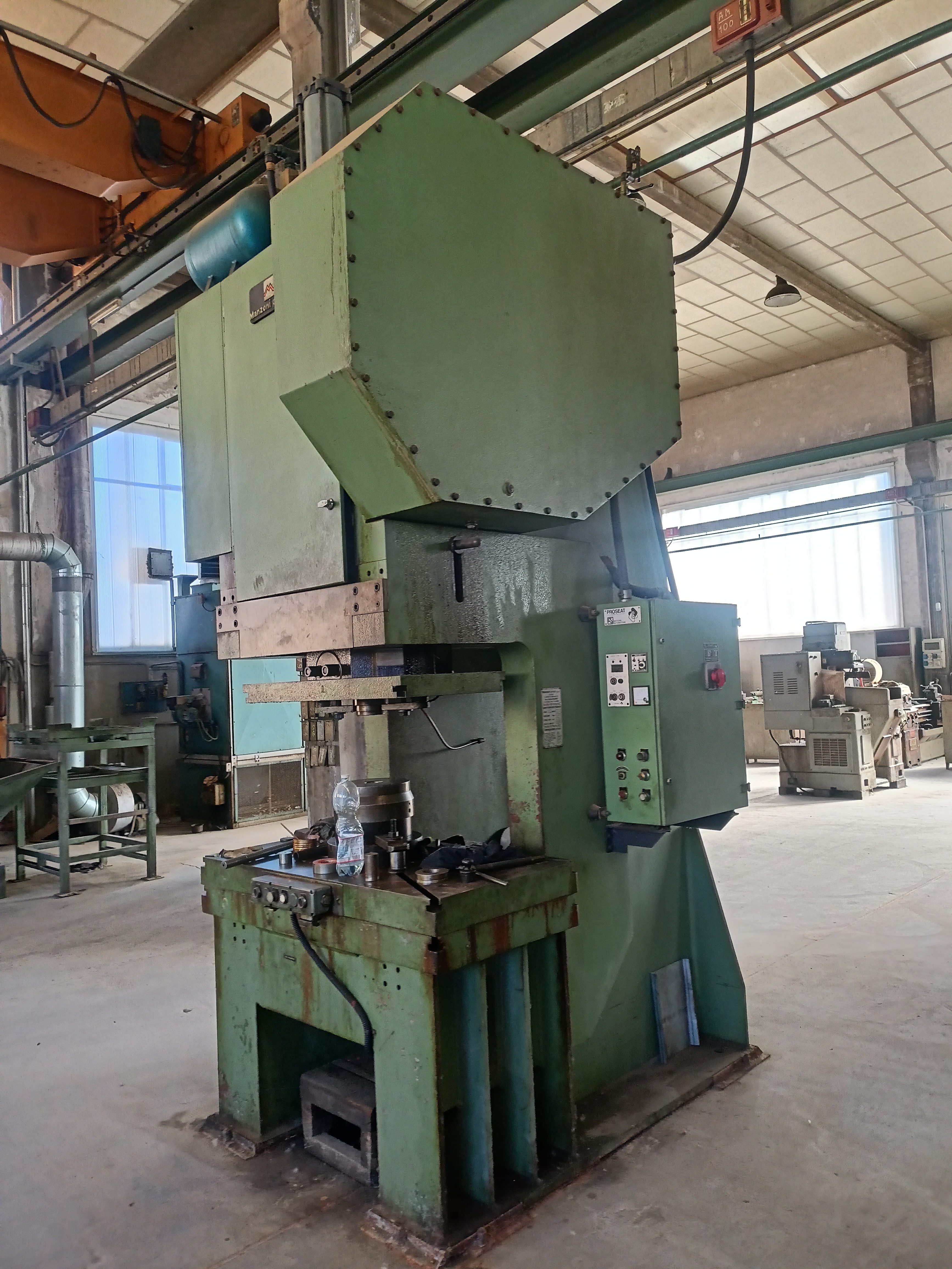 PRESSA MECCANICA MANZONI 160 ton in vendita - foto 2