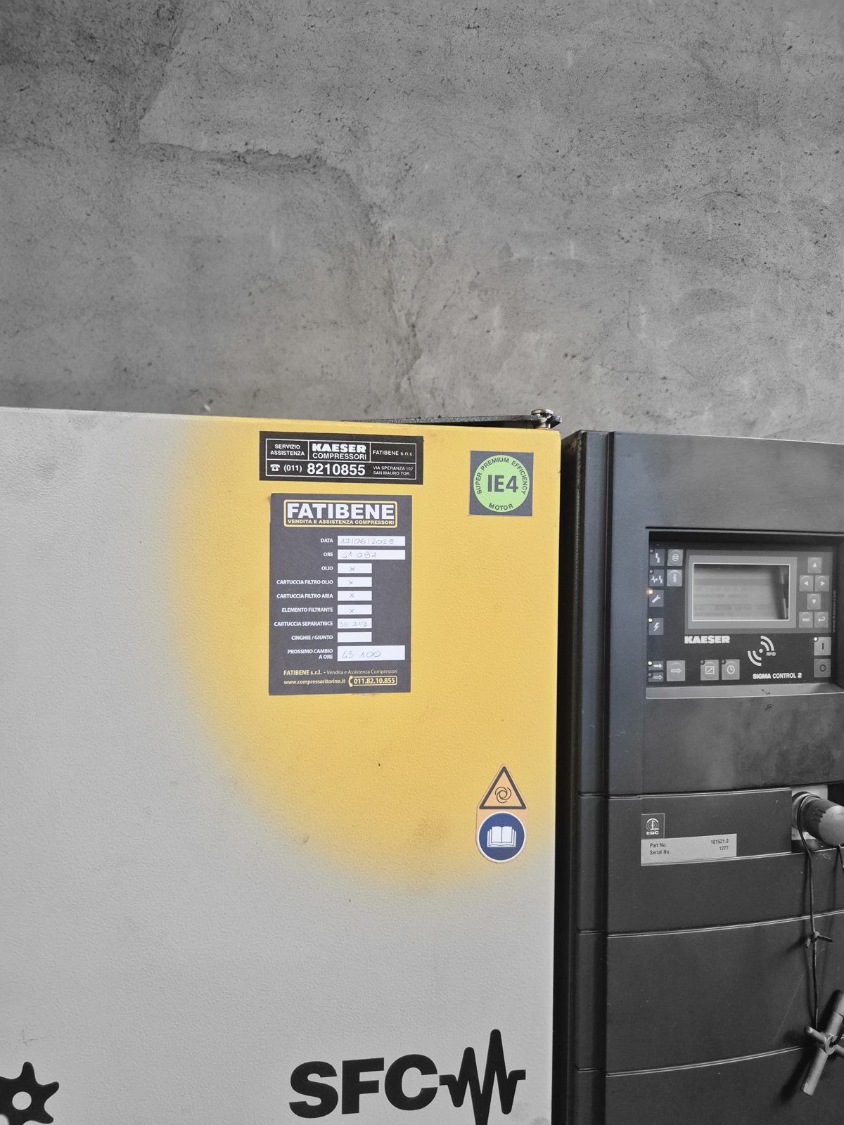 Kaeser BSD 75 SIGMA SFC · 2018 - Compressore usato in vendita - foto 1