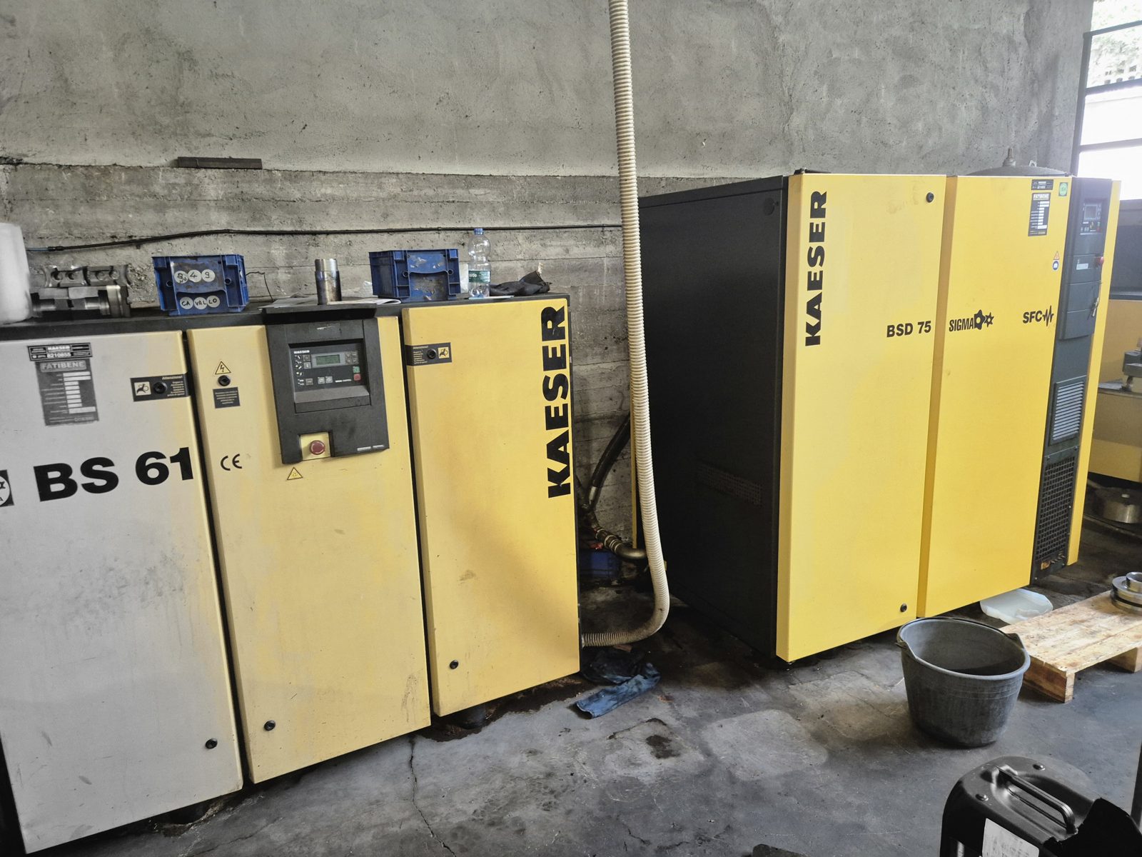 Kaeser BS 61 · 2015 - Compressore usato in vendita - foto 1