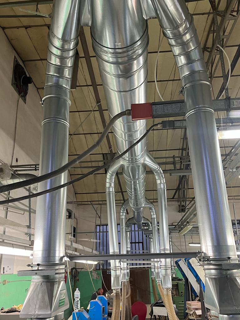 IMPIANTO DI ASPIRAZIONE POLVERI IMA ITALIA 30KW  in vendita - foto 6