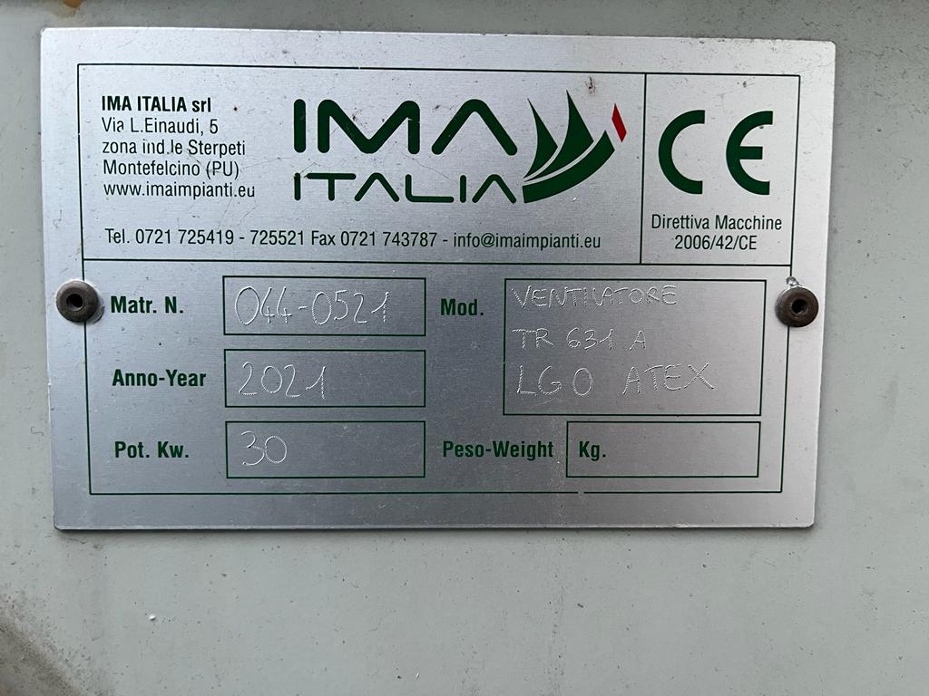 IMPIANTO DI ASPIRAZIONE POLVERI IMA ITALIA 30KW  in vendita - foto 4