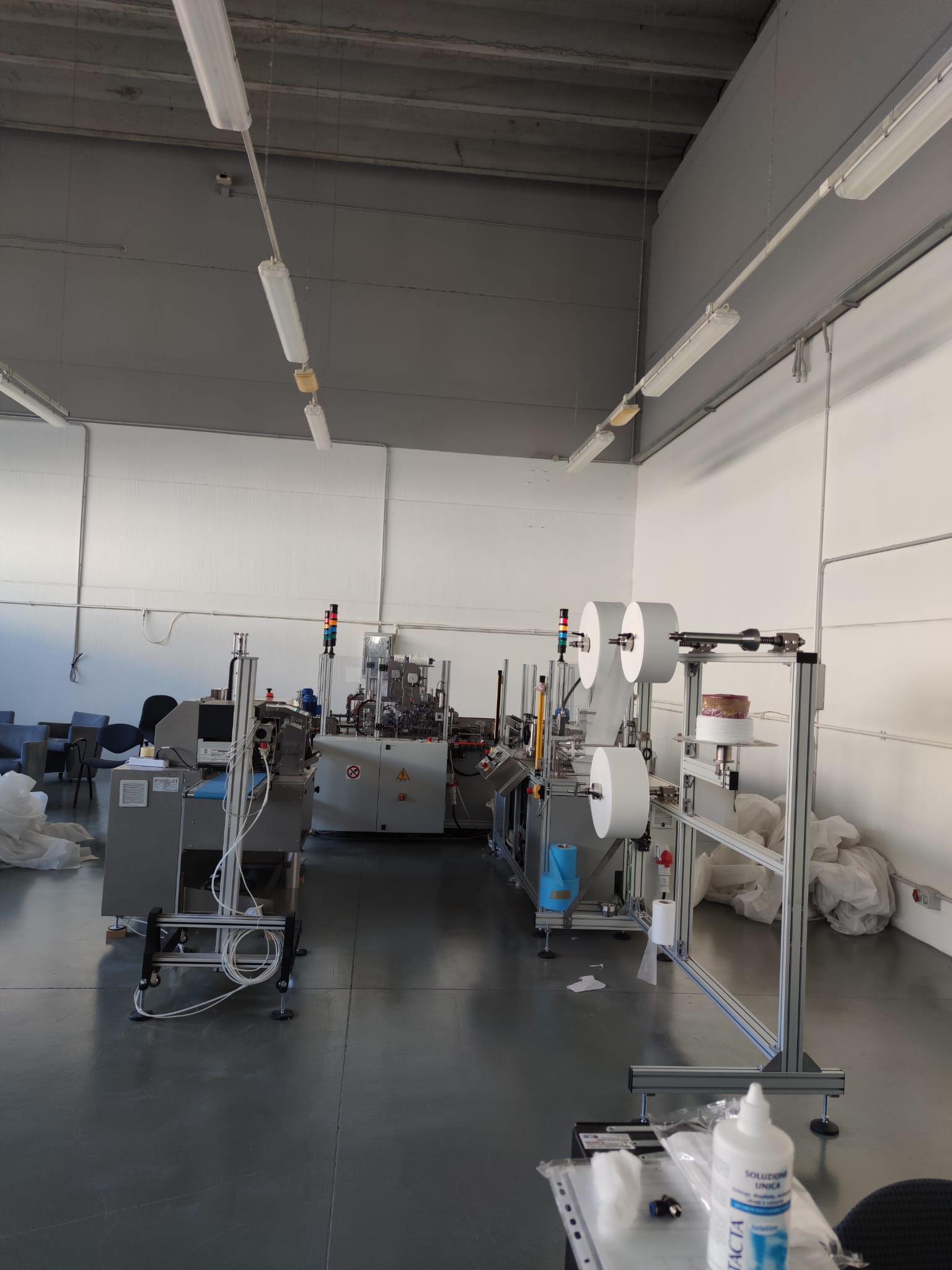 Linea automatica produzione mascherine chirurgiche  in vendita - foto 8