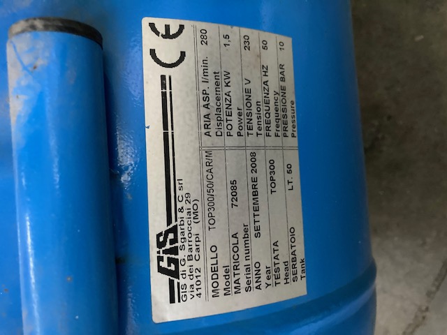 compressore GIS modello top 300 50 LT  in vendita - foto 2