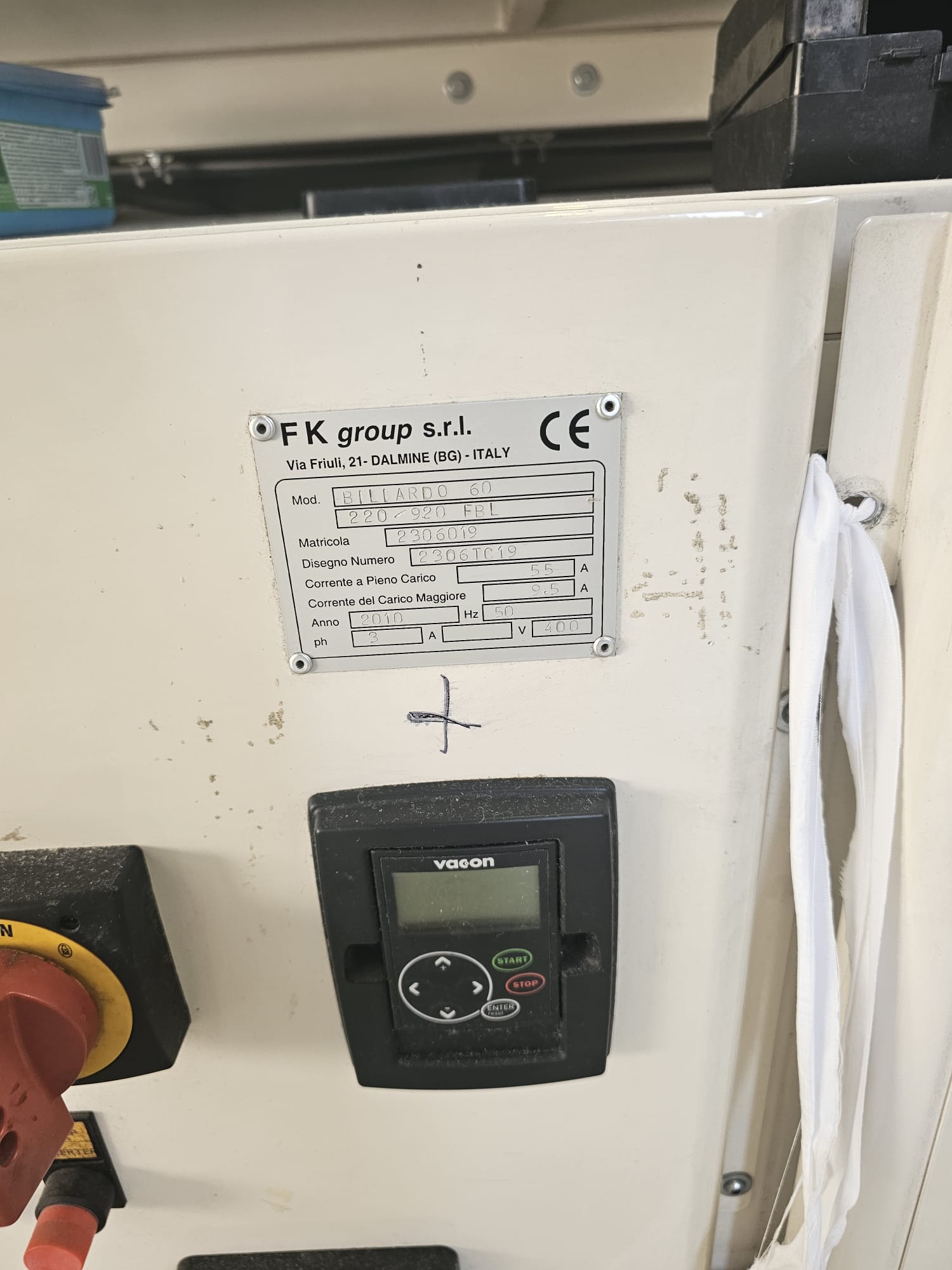 BILIARDO 60 + STENDITORE AUTOMATICO 490 PLC FK GROUP  in vendita - foto 7
