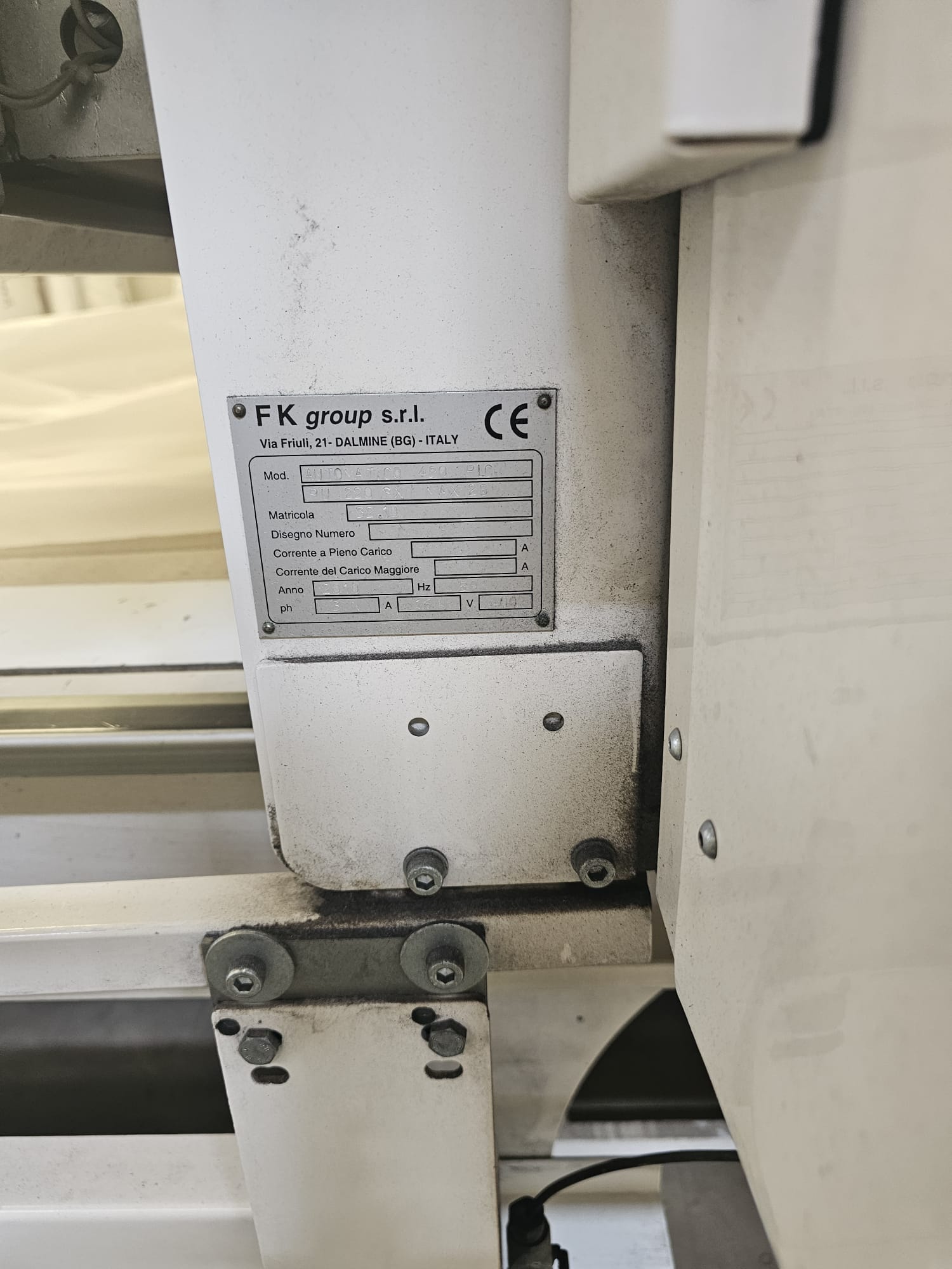 BILIARDO 60 + STENDITORE AUTOMATICO 490 PLC FK GROUP  in vendita - foto 2