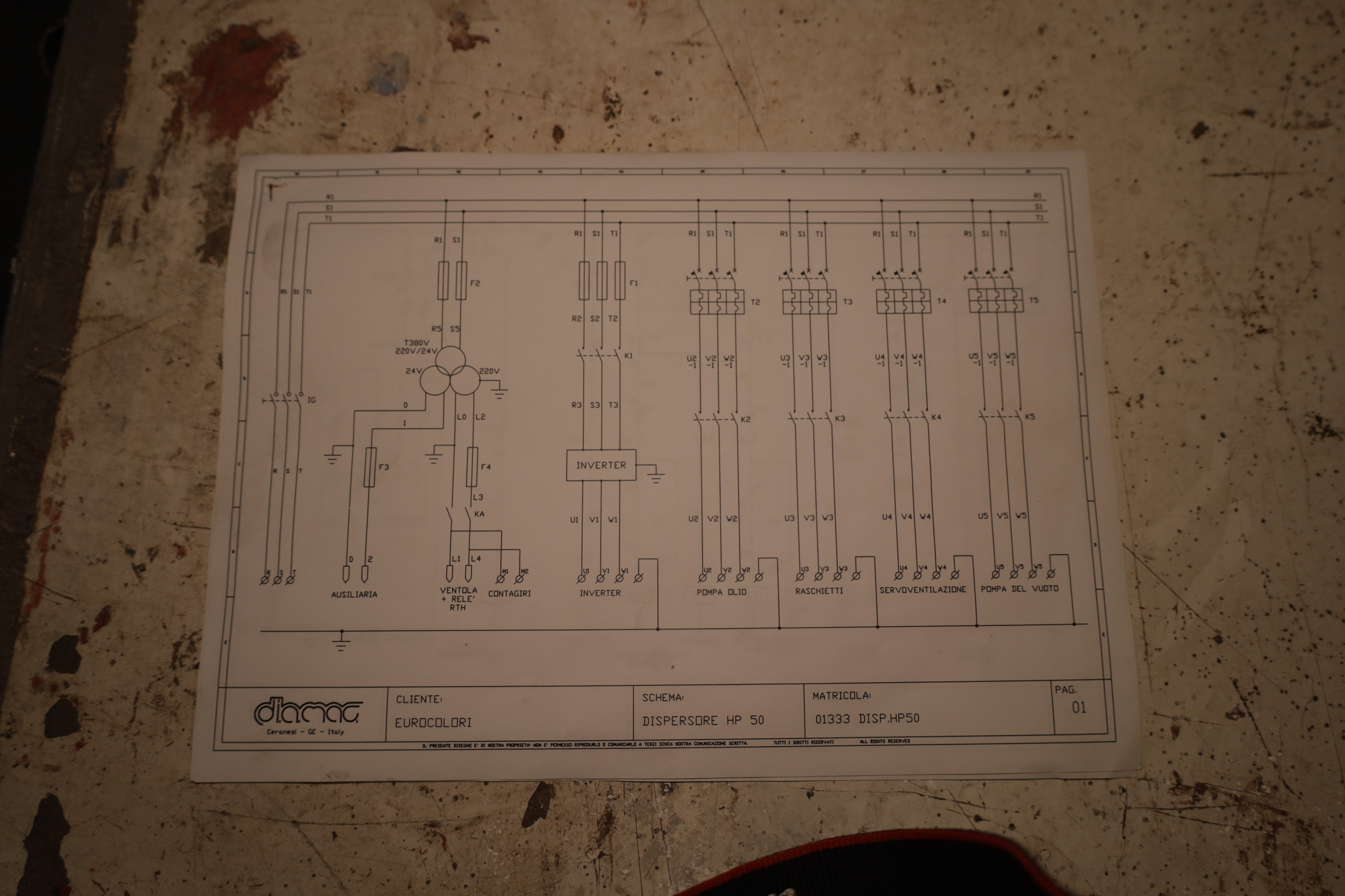 - diamac d 50 inverter dispersore a variazione - in vendita - foto 10
