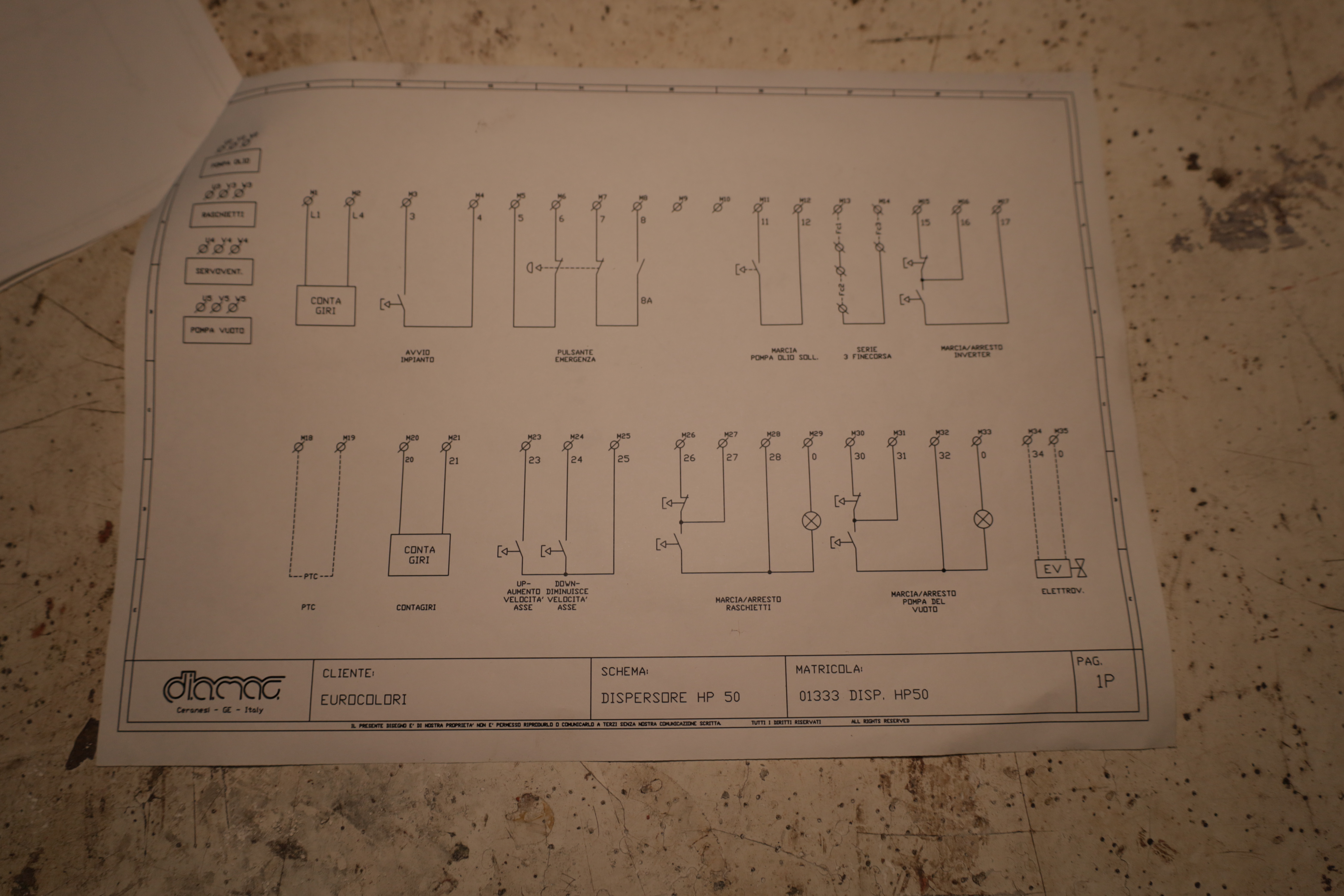 - diamac d 50 inverter dispersore a variazione - in vendita - foto 9