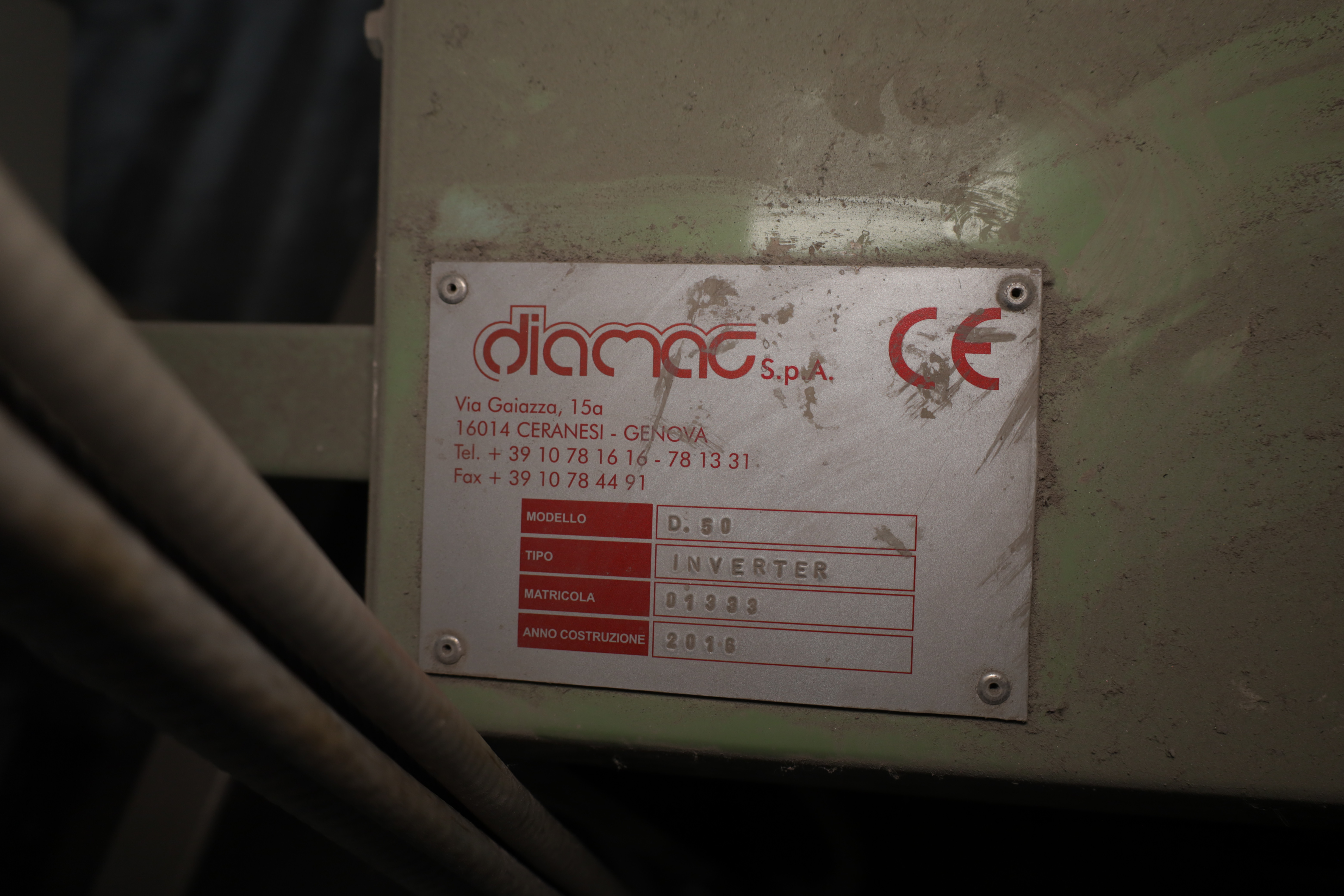 - diamac d 50 inverter dispersore a variazione - in vendita - foto 11