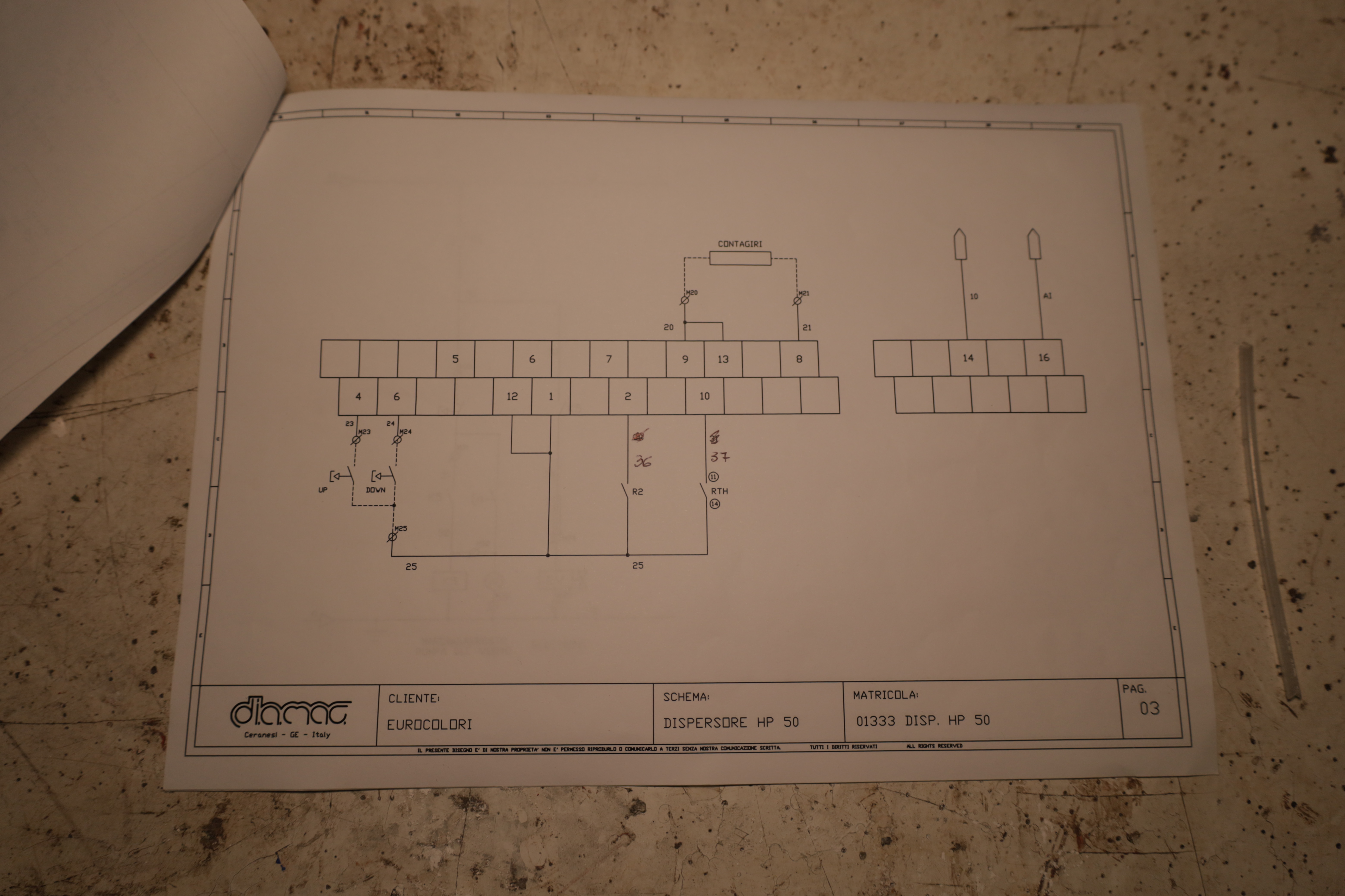 - diamac d 50 inverter dispersore a variazione - in vendita - foto 8