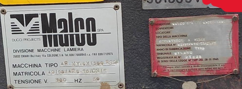 Calandra a 4 Rulli - Malco Ducci- in vendita - foto 4