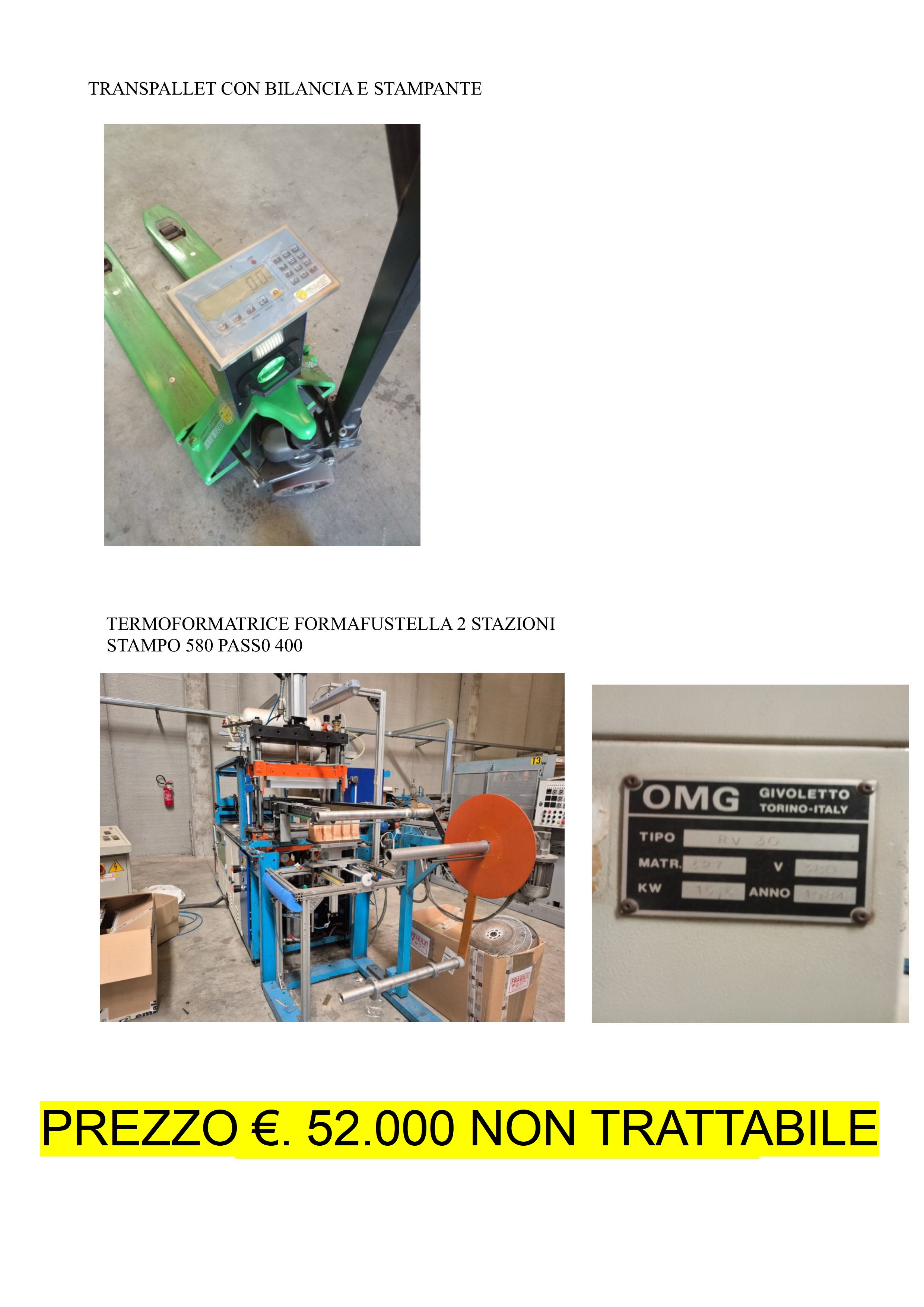 OFFICINA DI TERMOFORMATURA DA BOBINA (SPAGNA) pronta  in vendita - foto 6